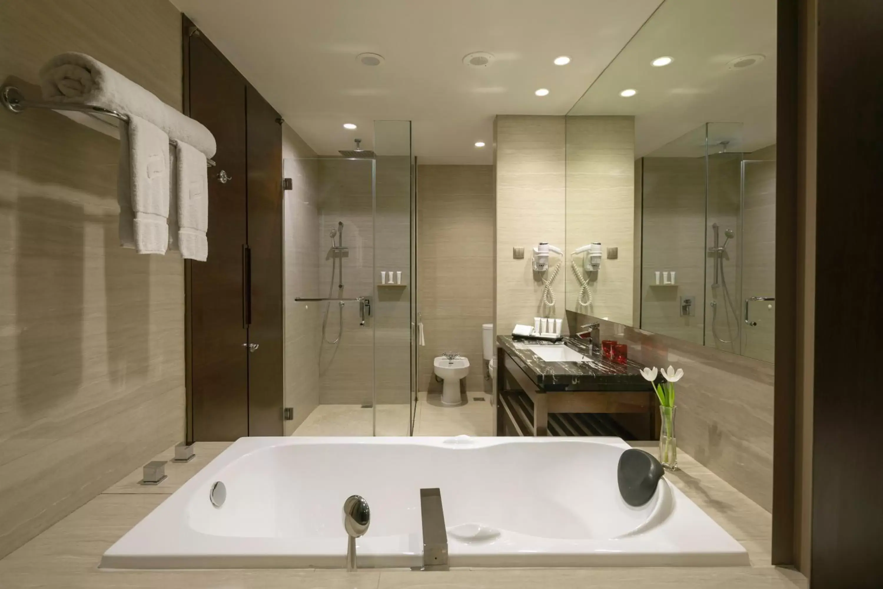 Bathroom in Gran Melia Jakarta