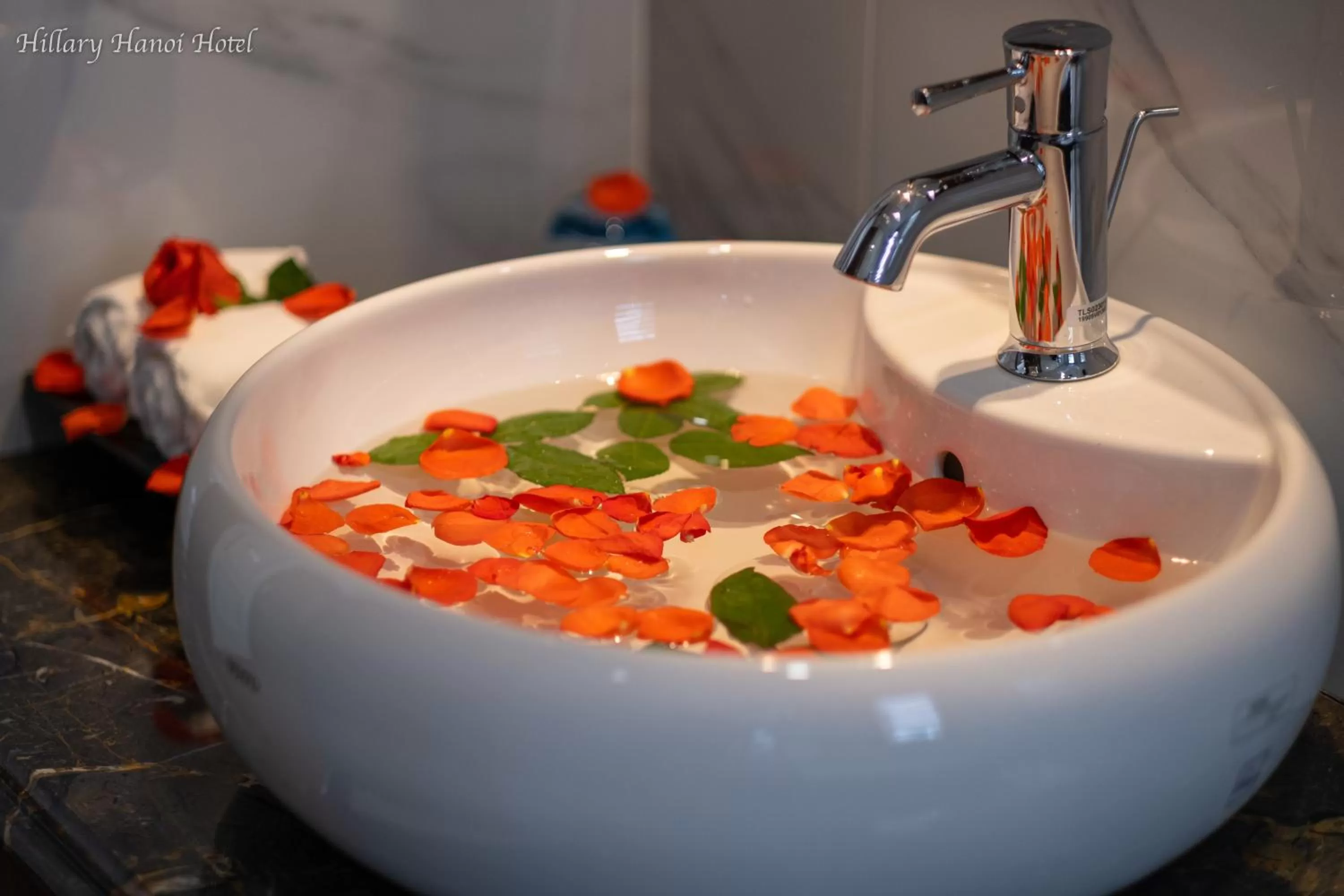 Bathroom in Hillary Hanoi Hotel