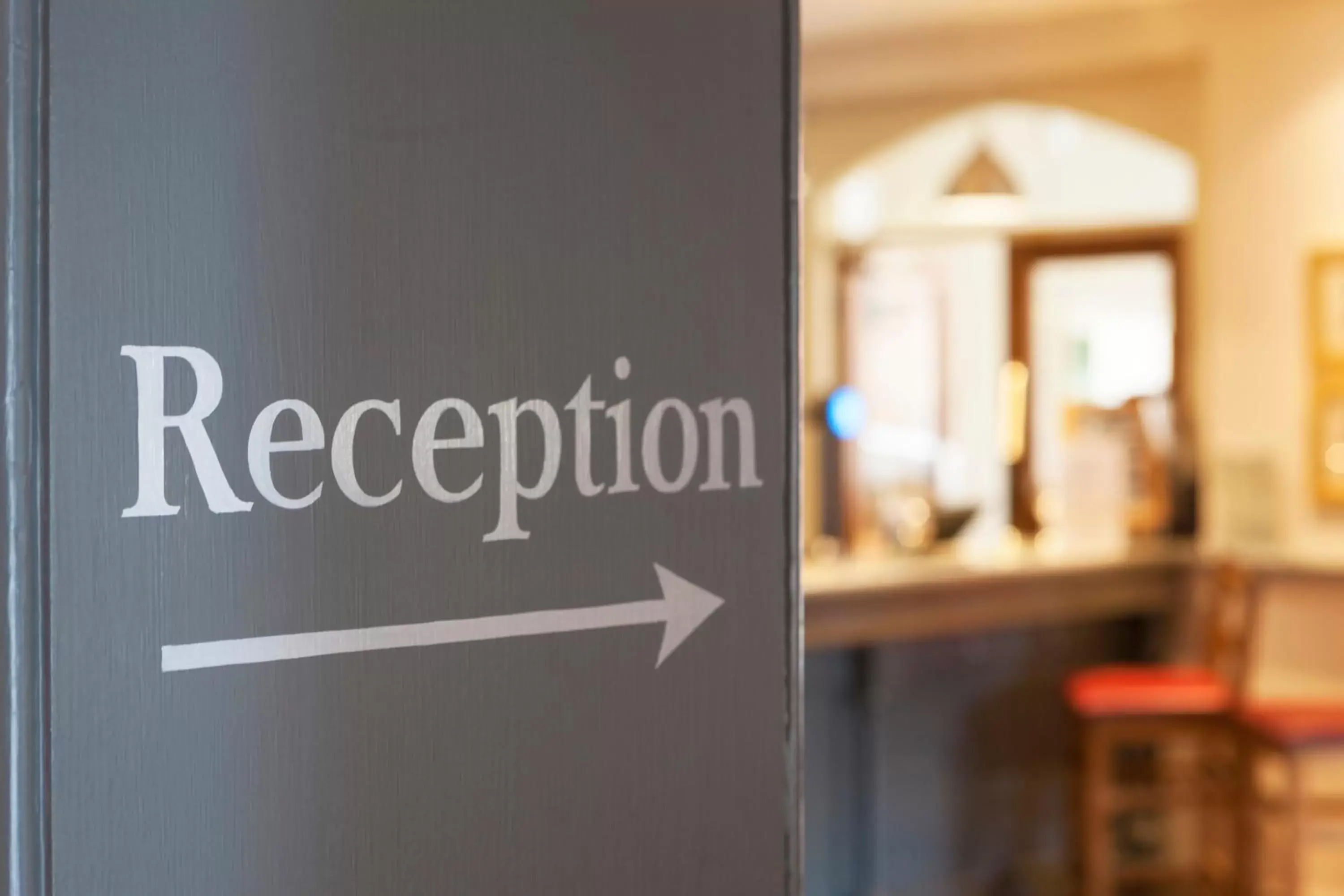 Lobby or reception in The Corner House Hotel