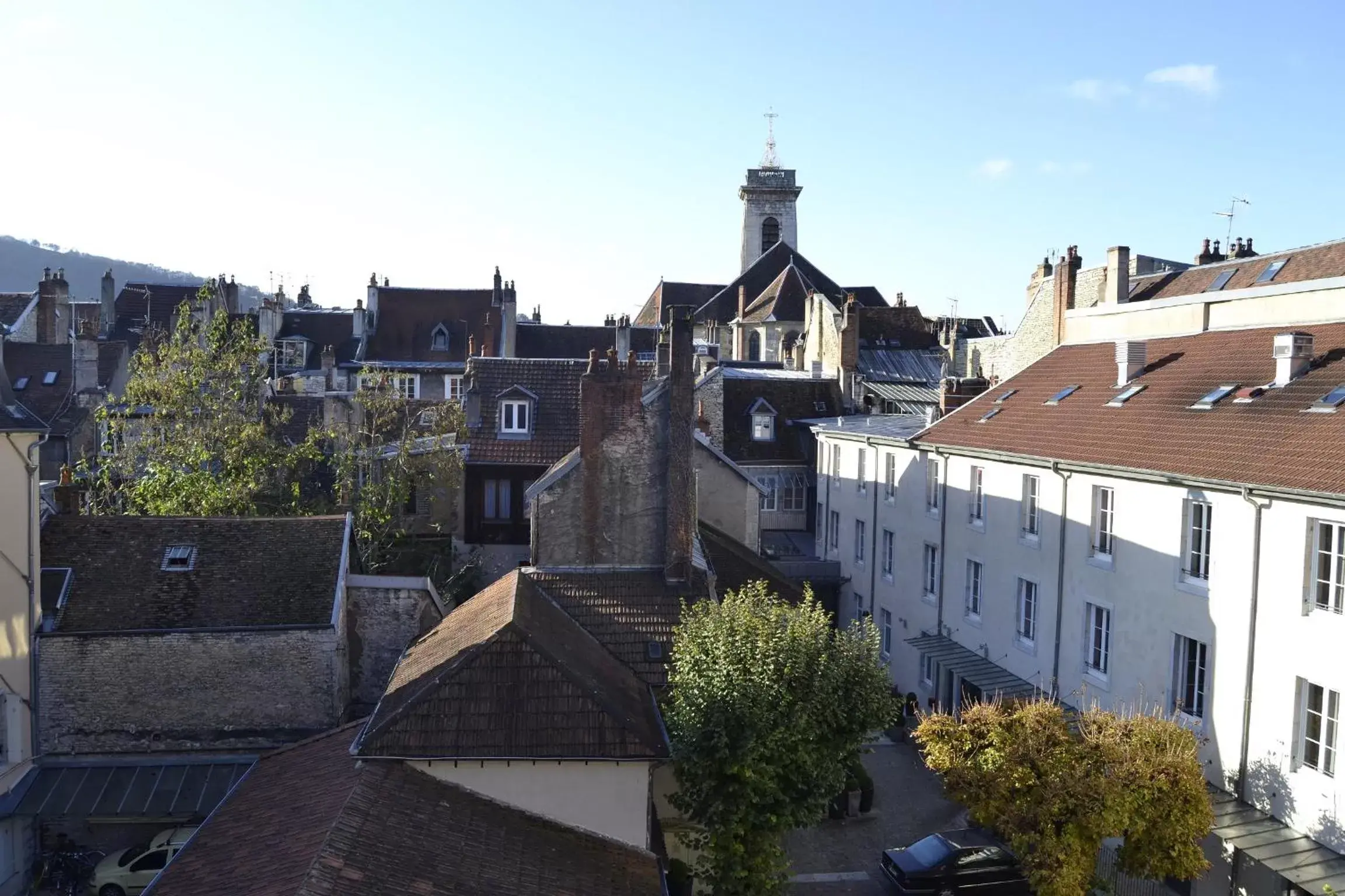 City view in Hôtel de Paris