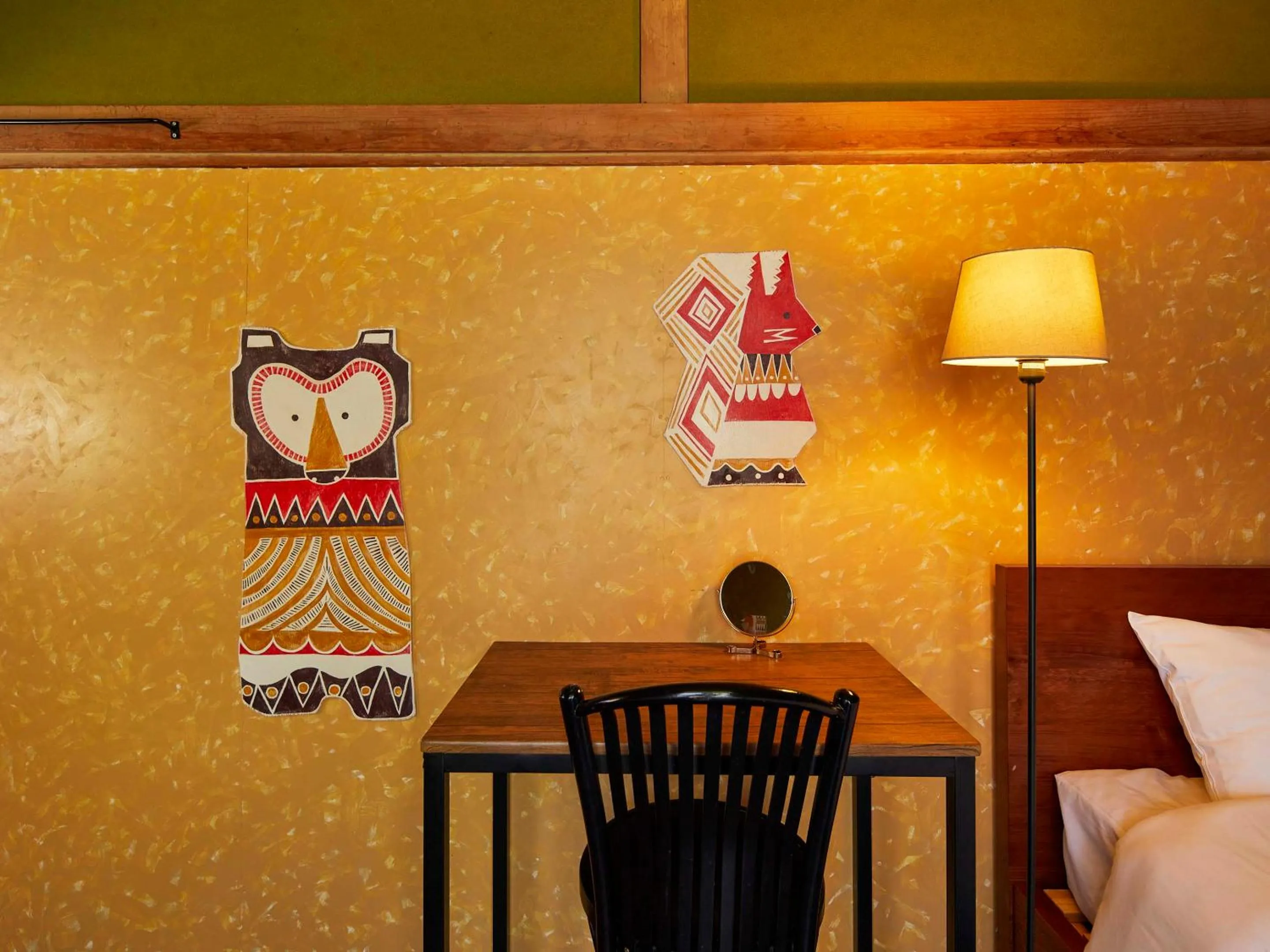 Photo of the whole room, Bed in haku hostel