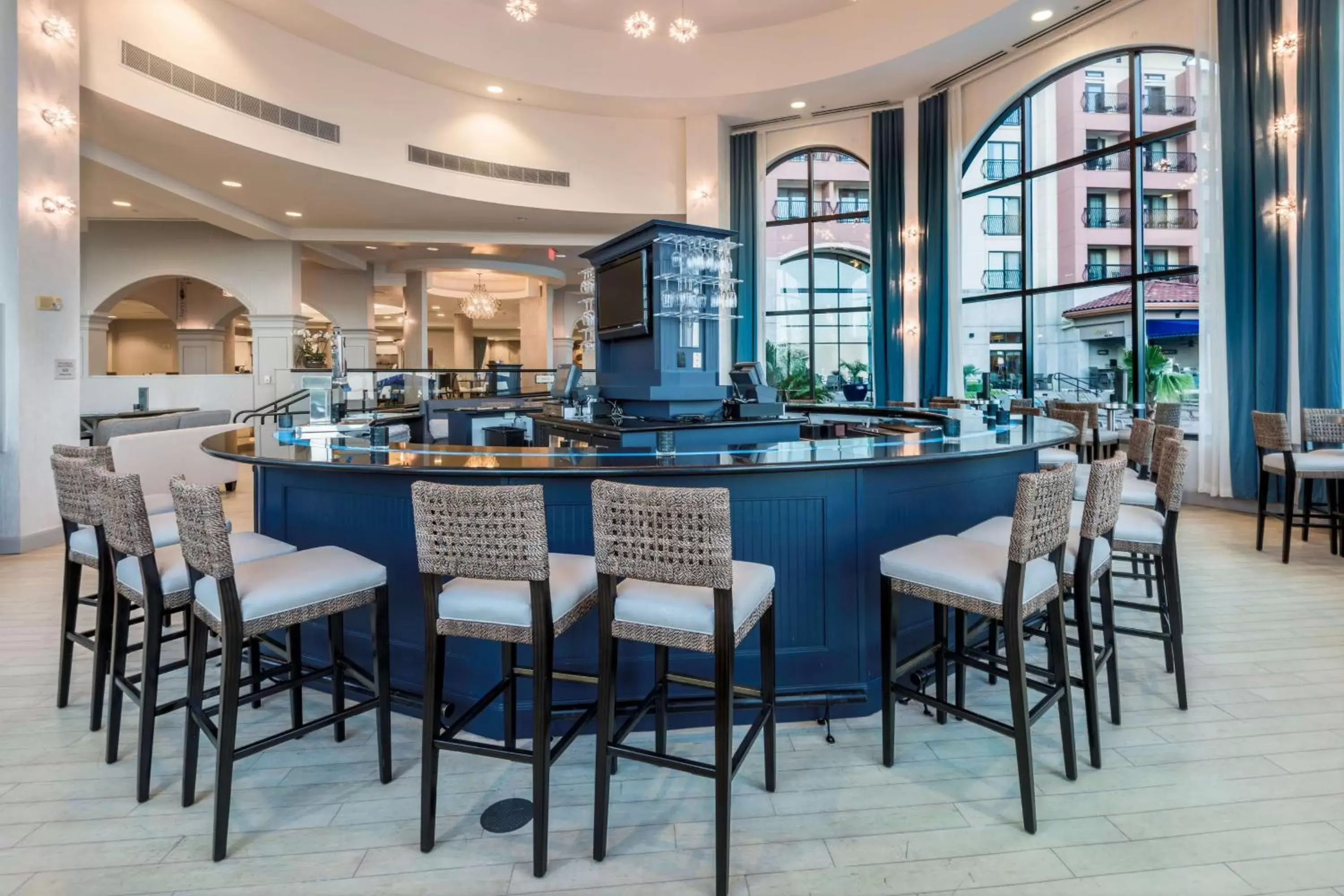 Lounge or bar, Restaurant/Places to Eat in Hilton Dallas/Rockwall Lakefront Hotel
