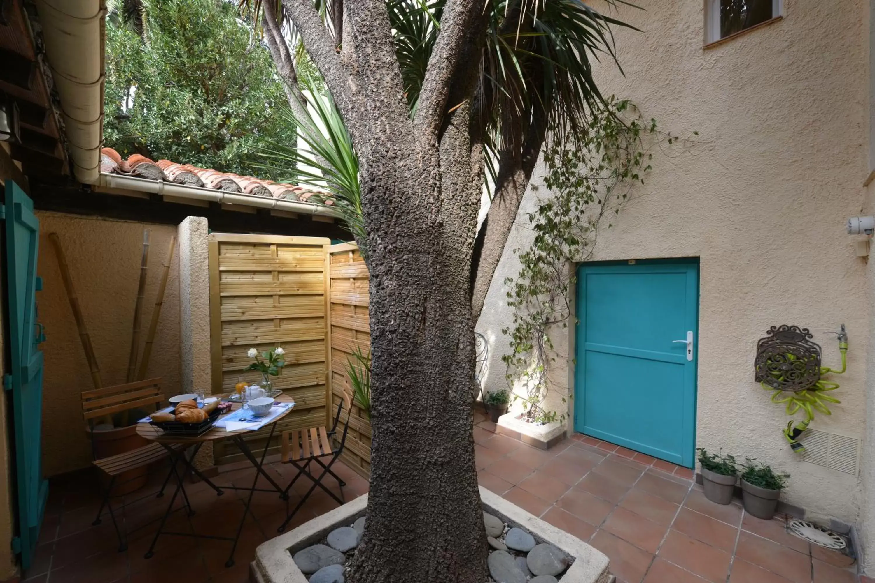 Balcony/Terrace in Hôtel la Bona Casa