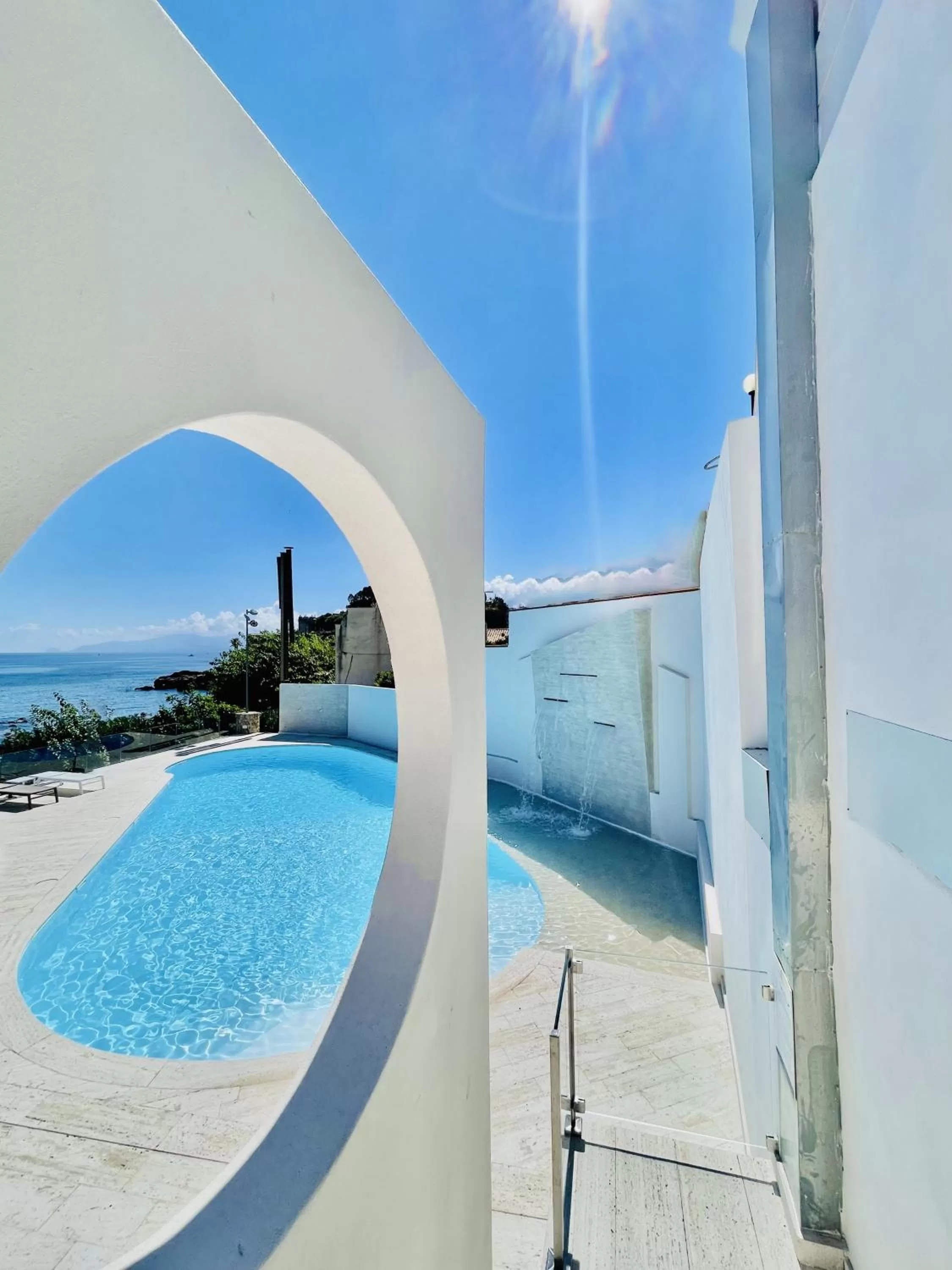 Swimming pool in Hotel Tonnara Trabia