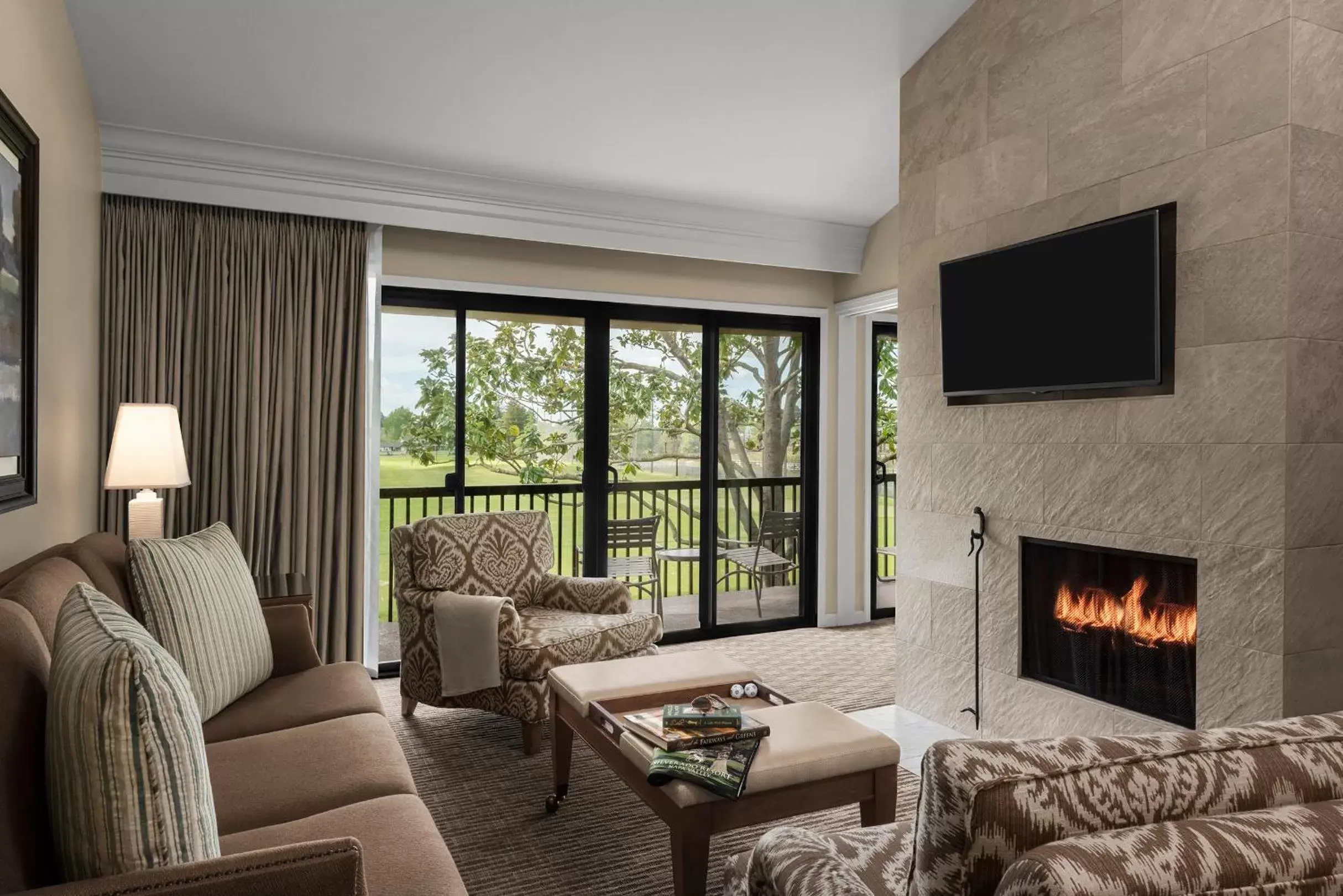 Living room, Seating Area in Silverado Resort