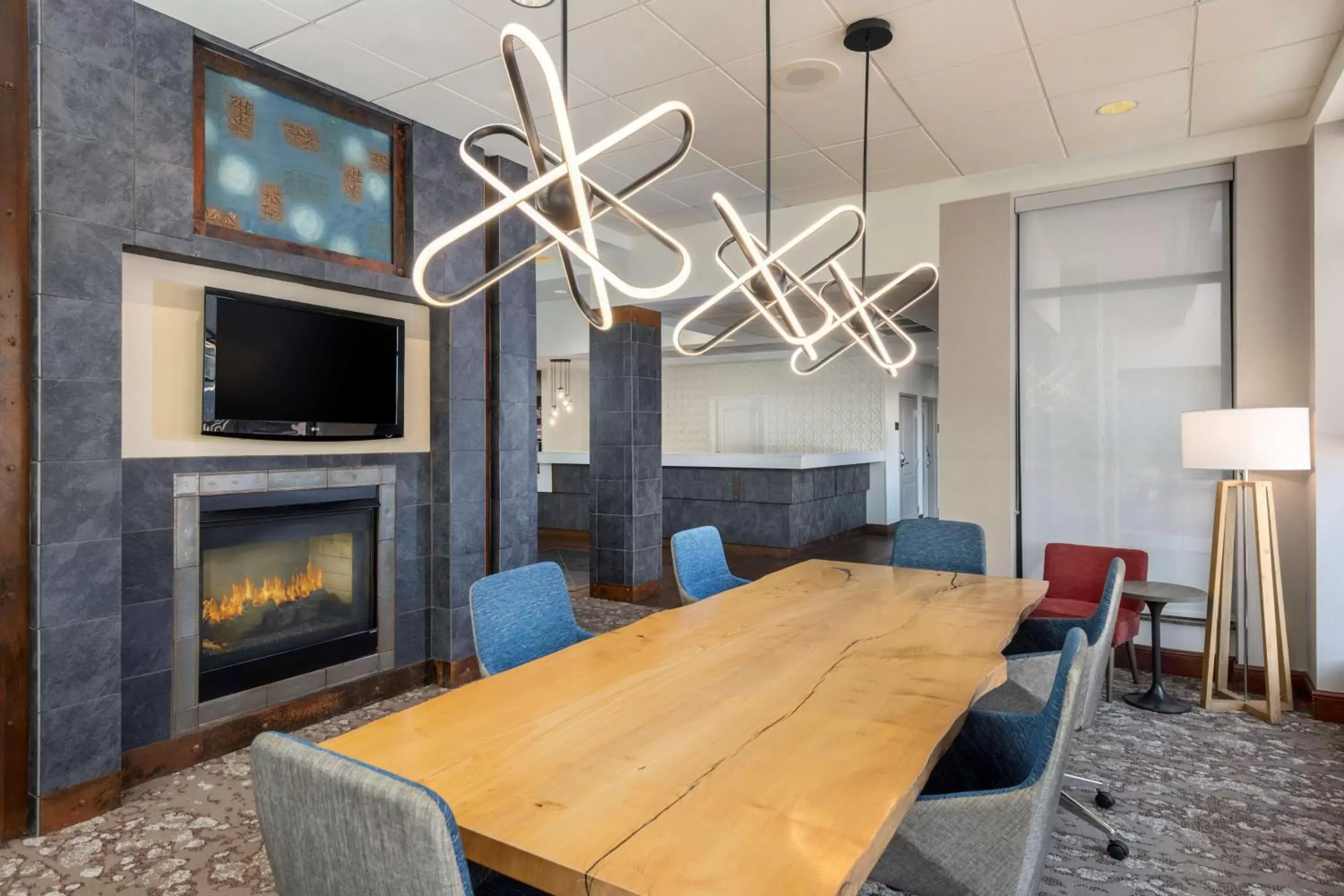 Lobby or reception, Dining Area in Hilton Garden Inn Scottsdale North/Perimeter Center