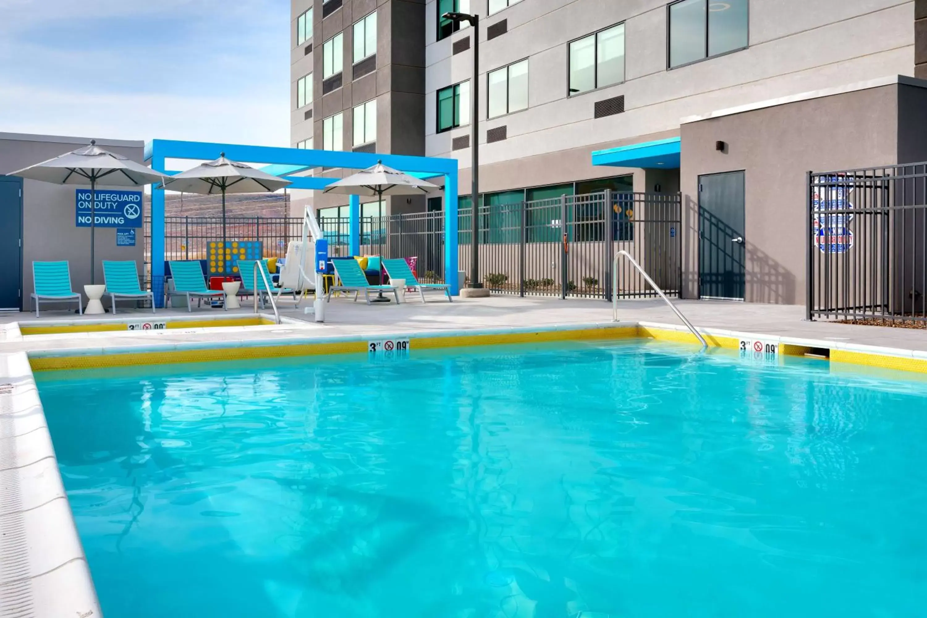 Pool view in Tru By Hilton St. George Pool view in Tru By Hilton St. George