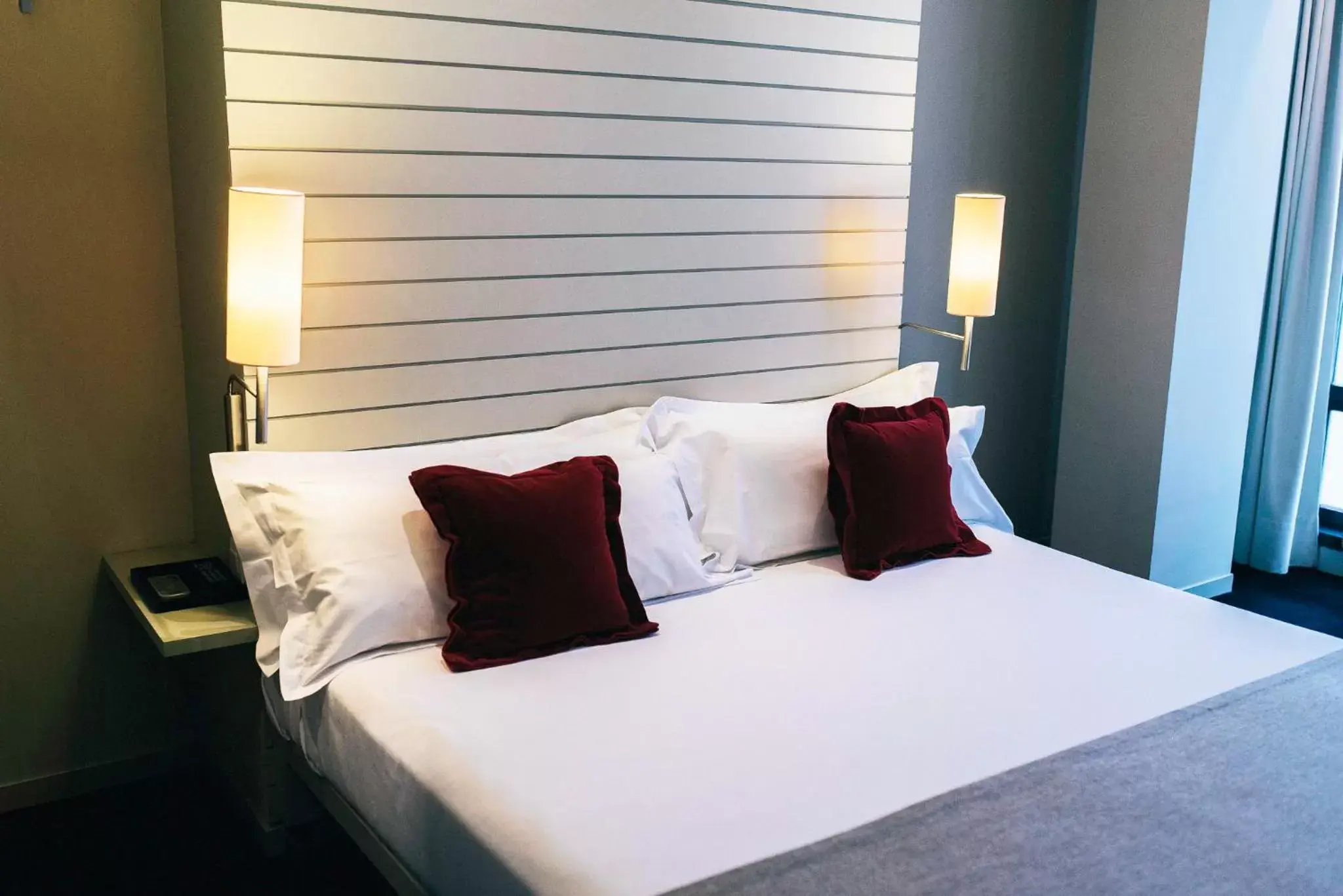 Bed in Hotel Miró