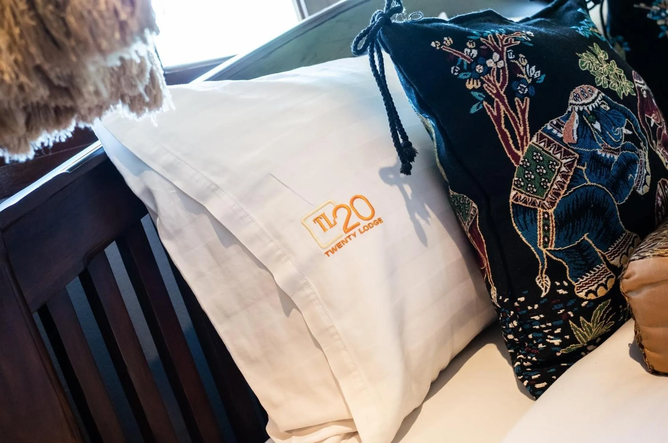 Bed in The Twenty Lodge