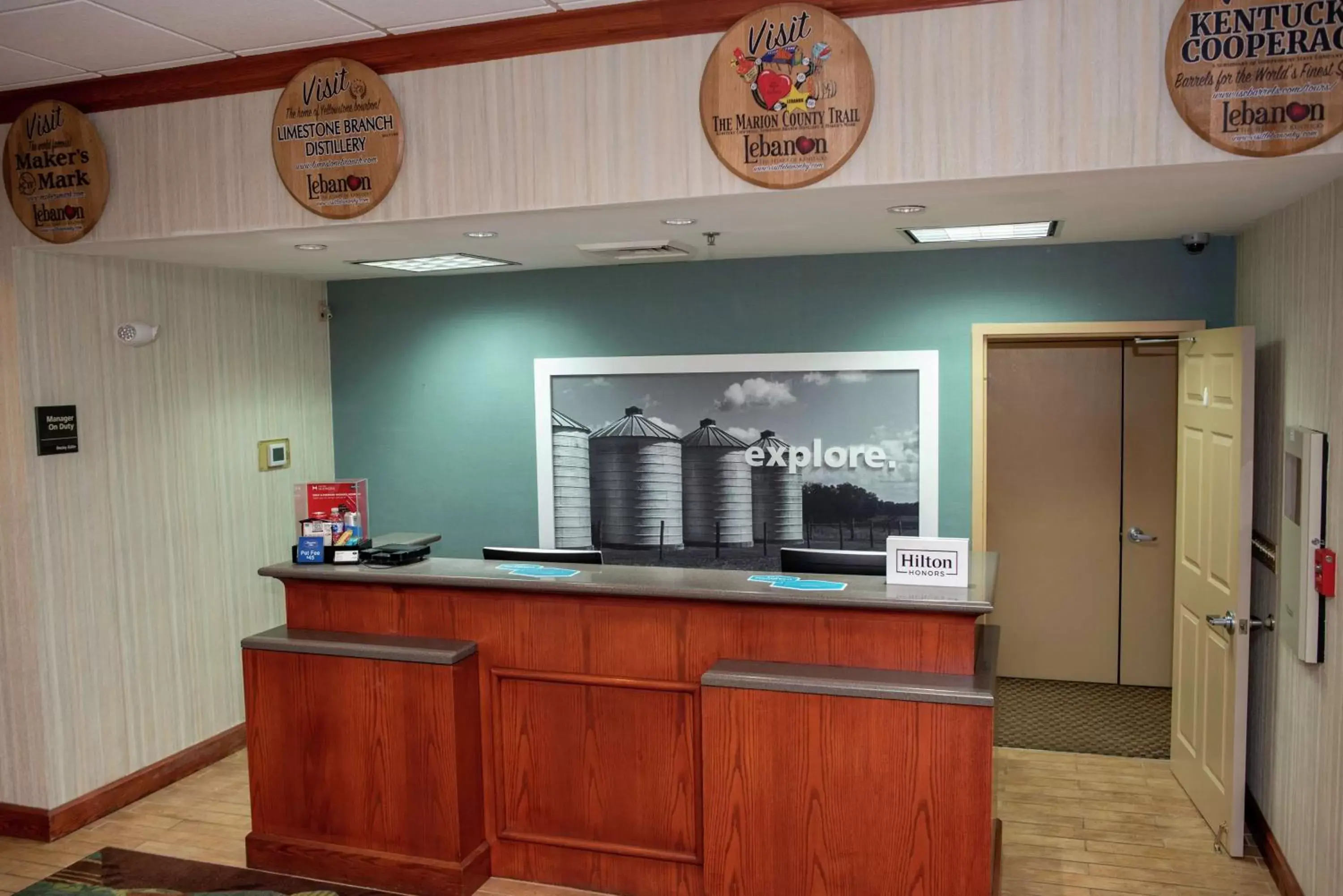 Lobby or reception, Lobby/Reception in Hampton Inn Lebanon