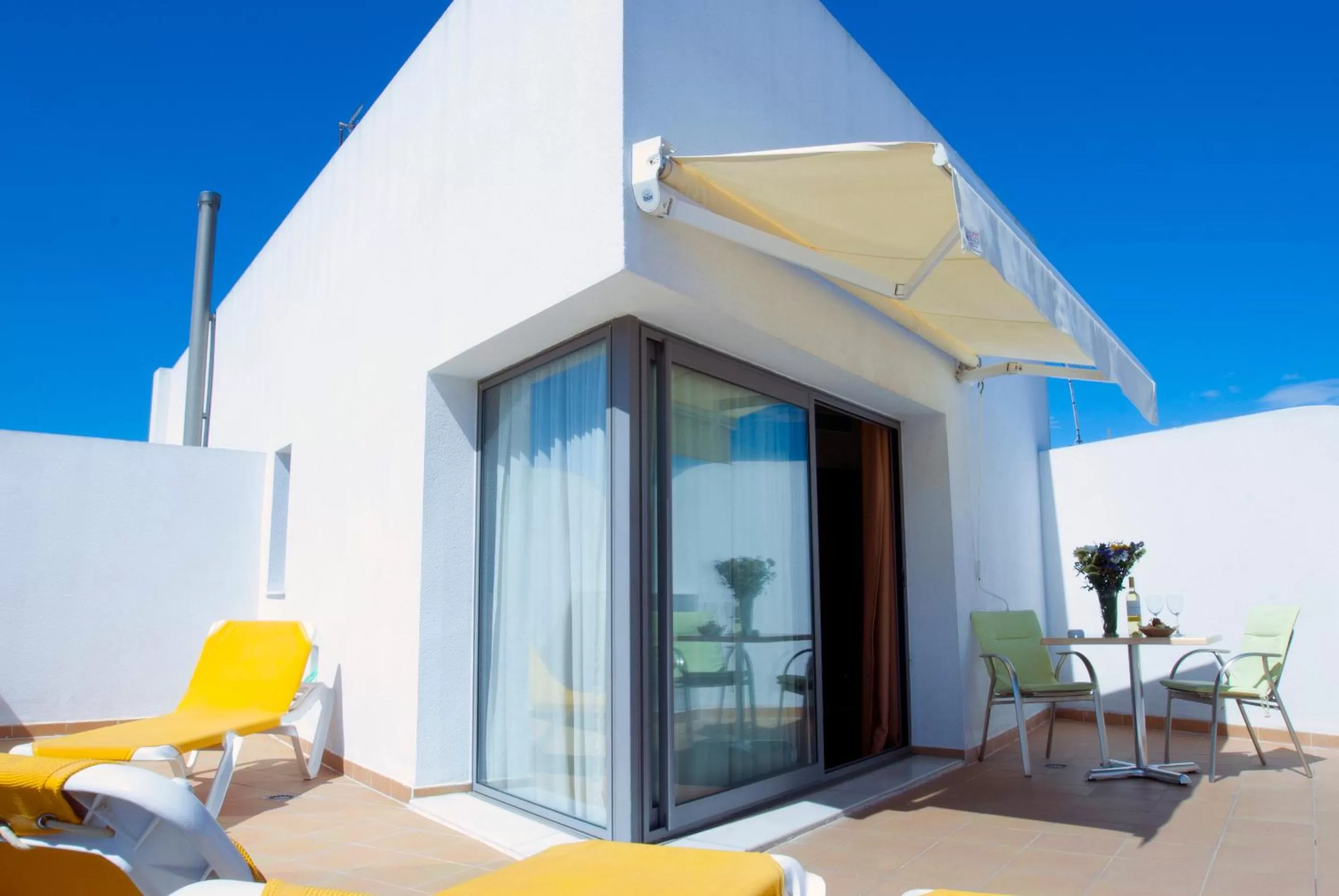 Balcony/Terrace in Hotel Apartamentos Patagonia Sur