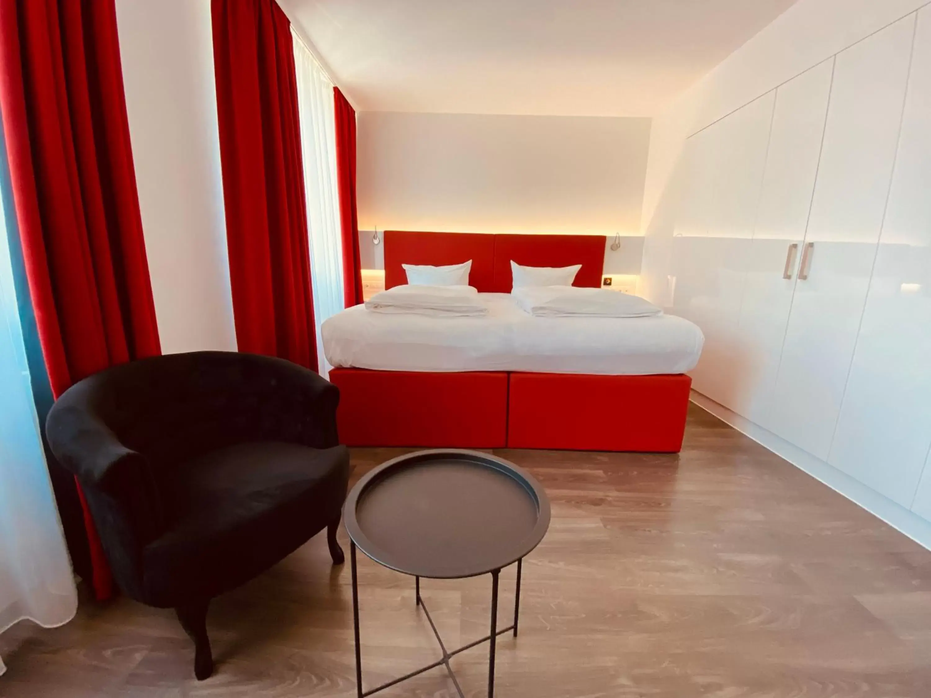 Photo of the whole room, Bed in DORMERO Hotel Dresden City