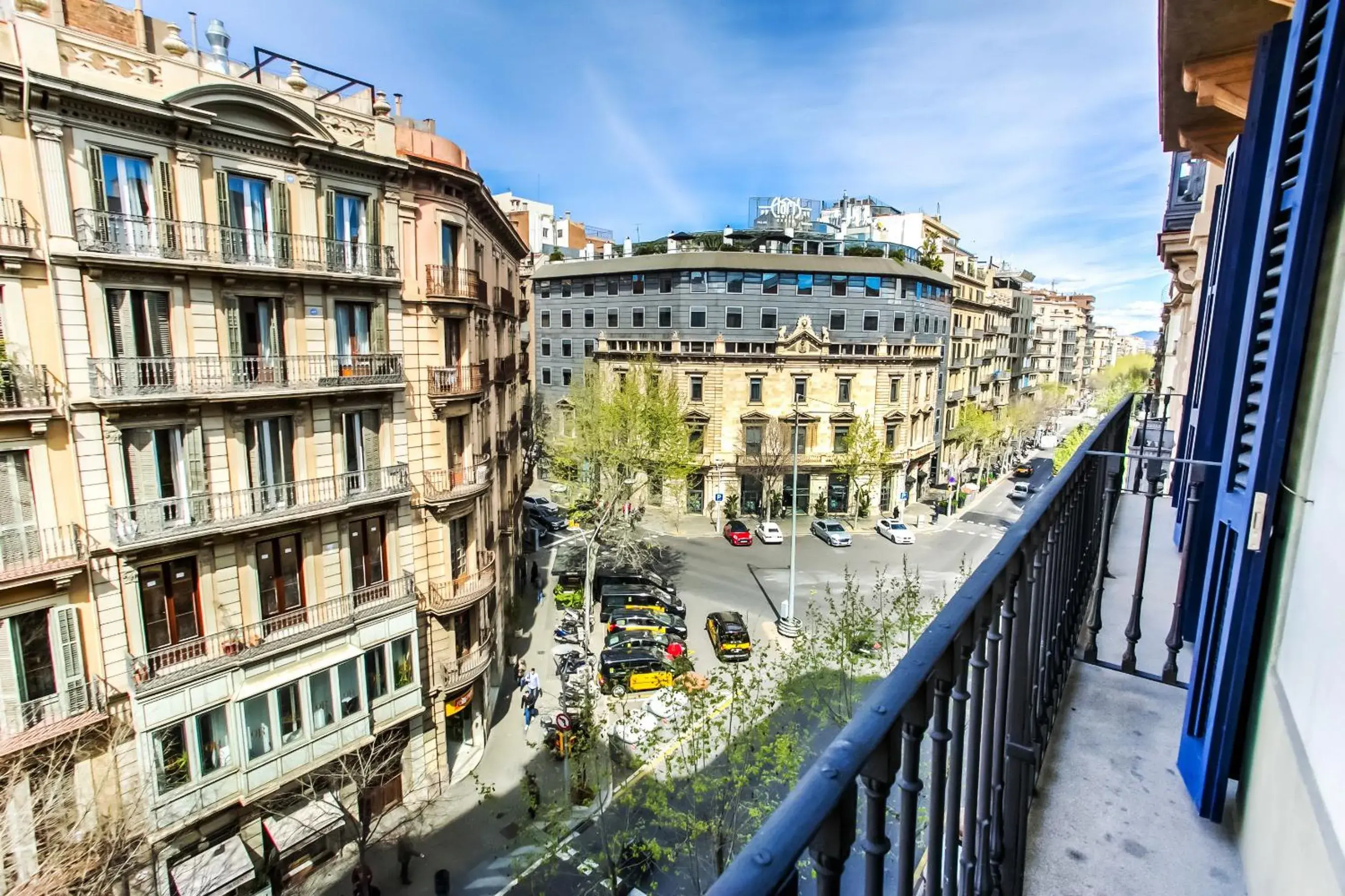 Balcony/Terrace in Cosmo Apartments Passeig de Gràcia