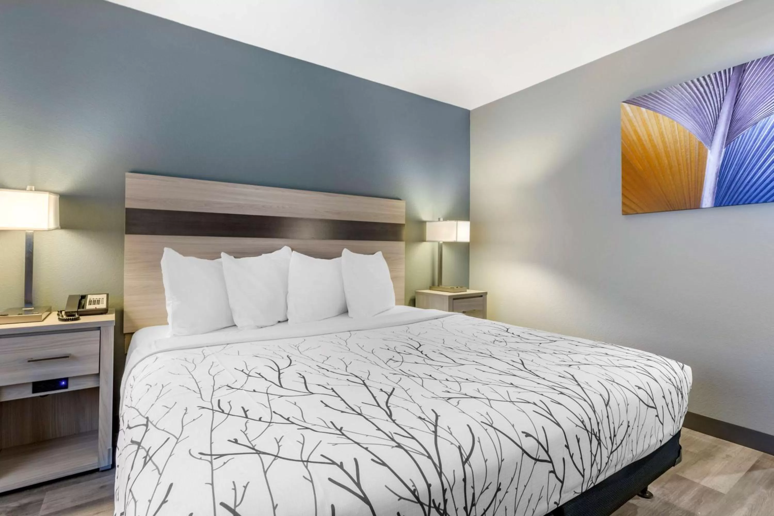 Bedroom, Bed in Best Western Blythe