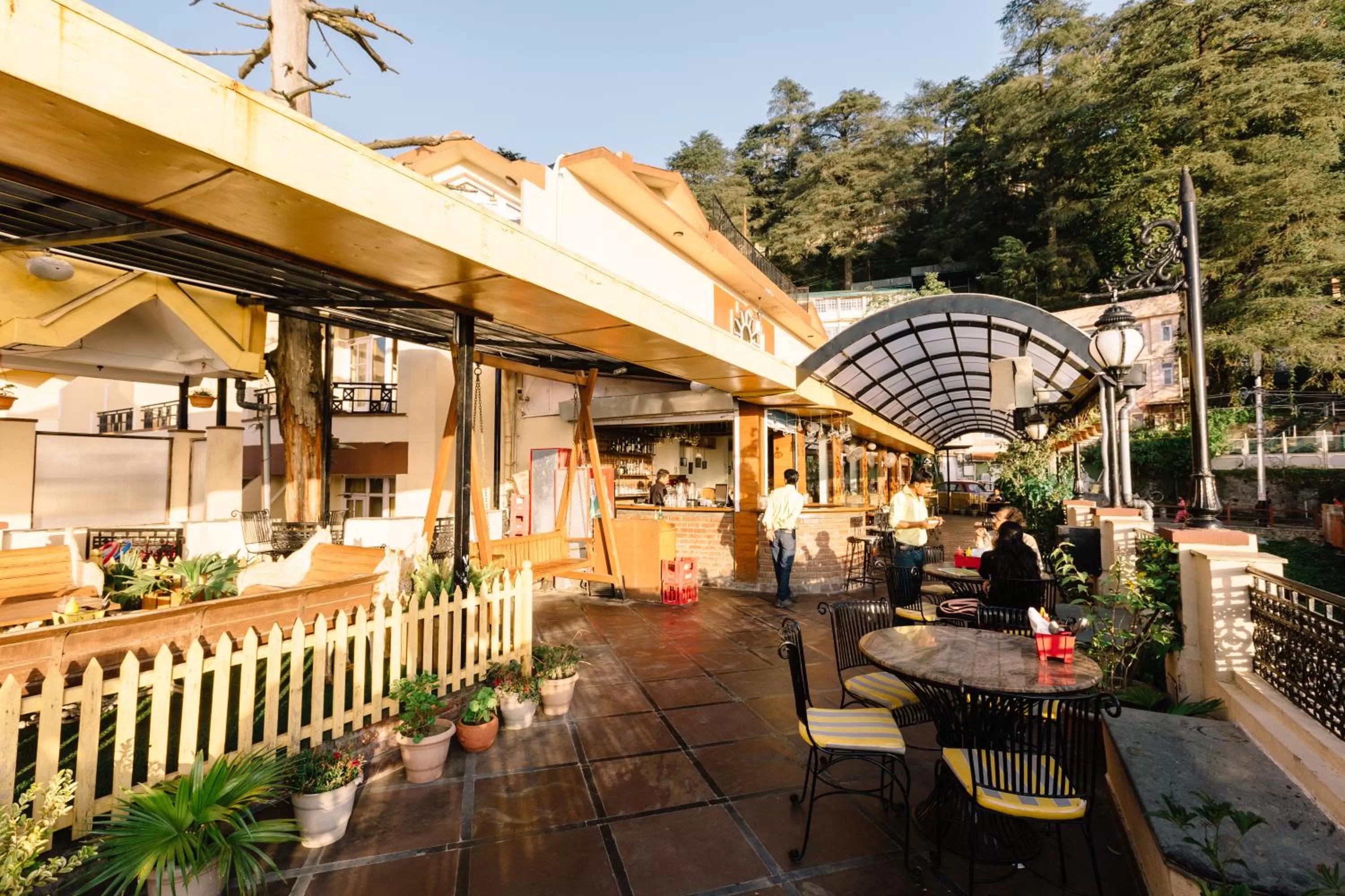 Restaurant/places to eat in Hotel Willow Banks Shimla