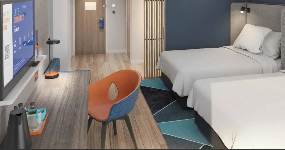 Bed in Holiday Inn Express Zhengzhou Guancheng by IHG