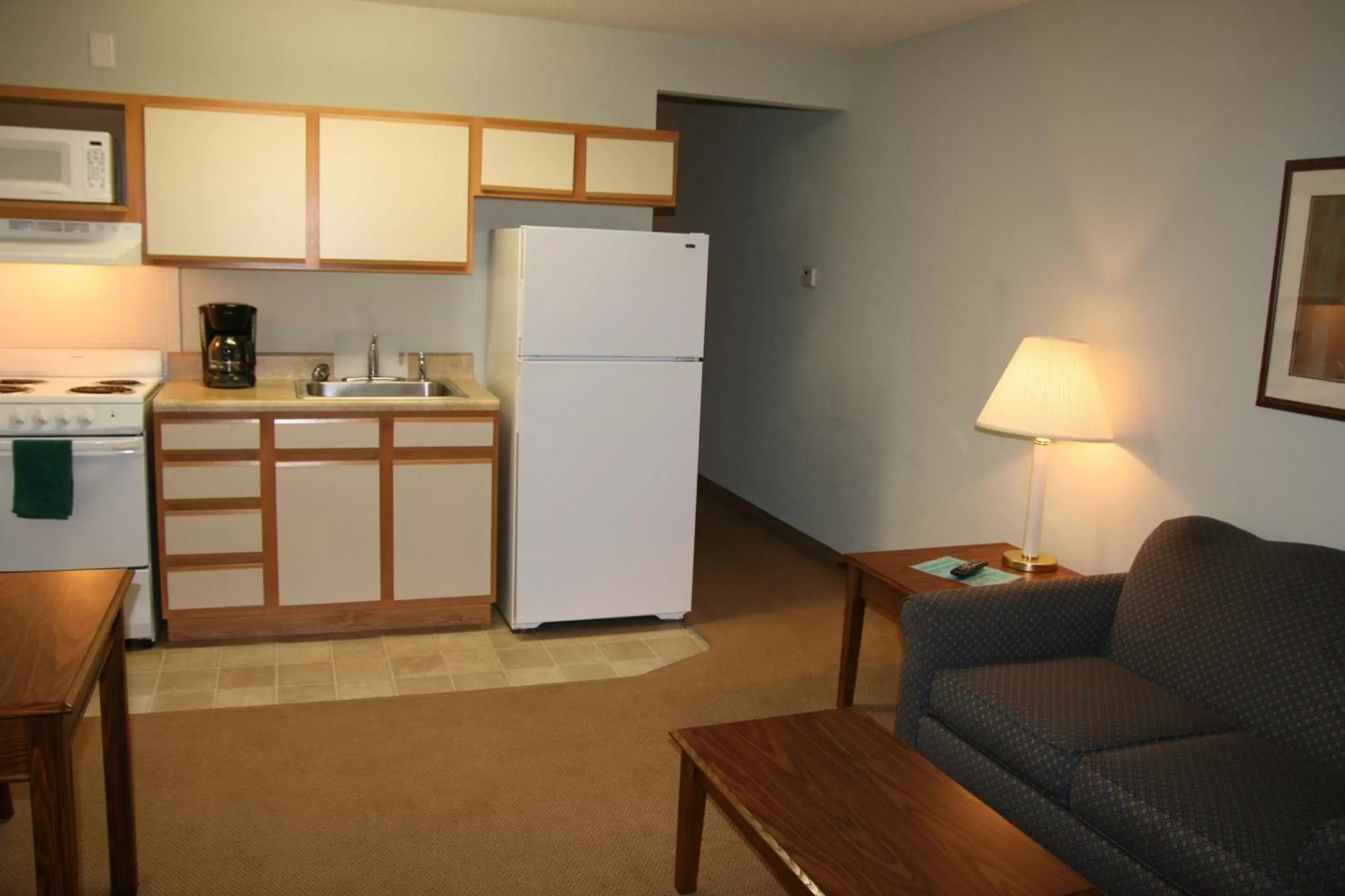 Kitchen or kitchenette, Kitchen/Kitchenette in Affordable Suites Jacksonville