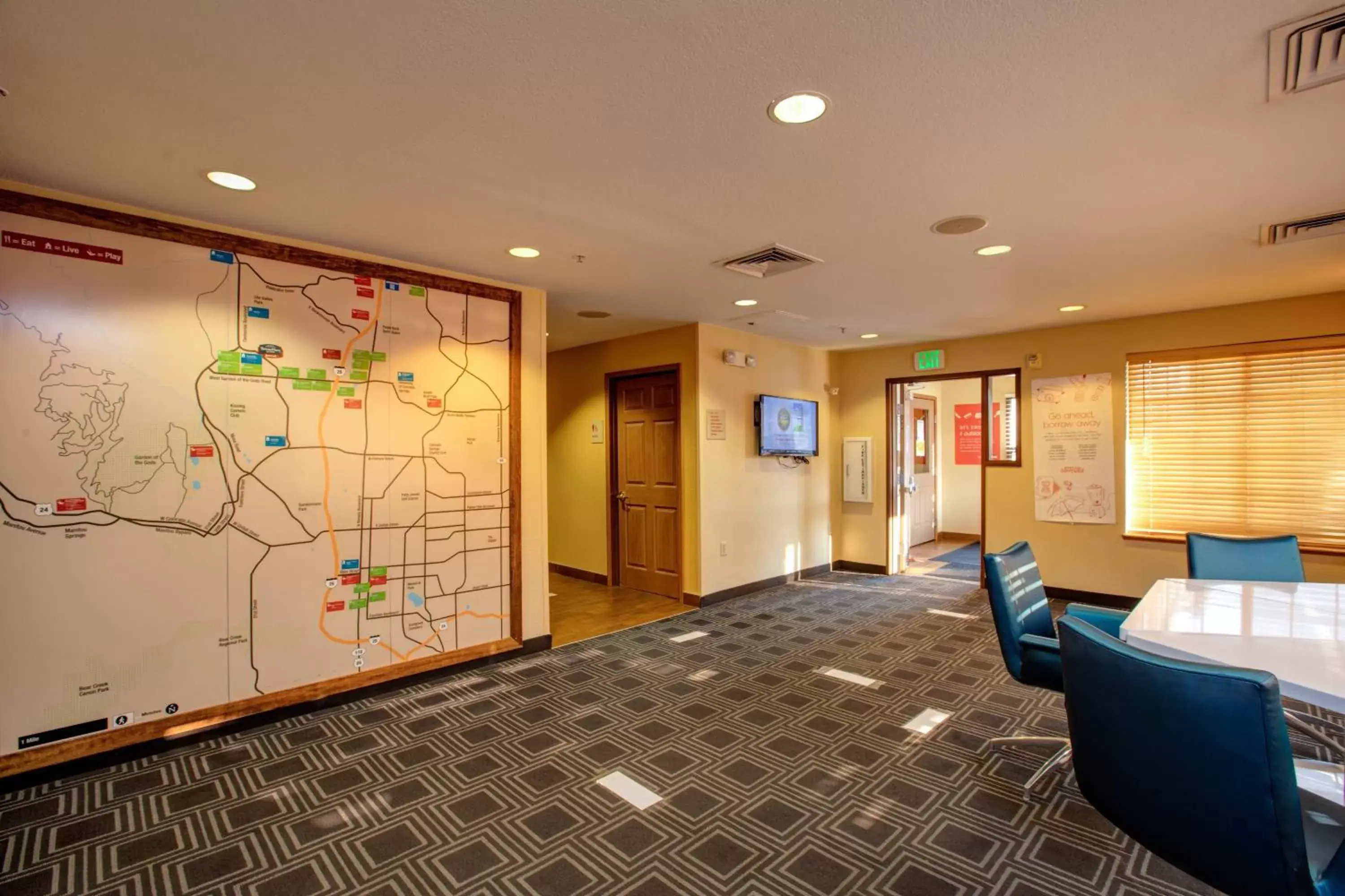 Location, Lobby/Reception in TownePlace Suites Colorado Springs