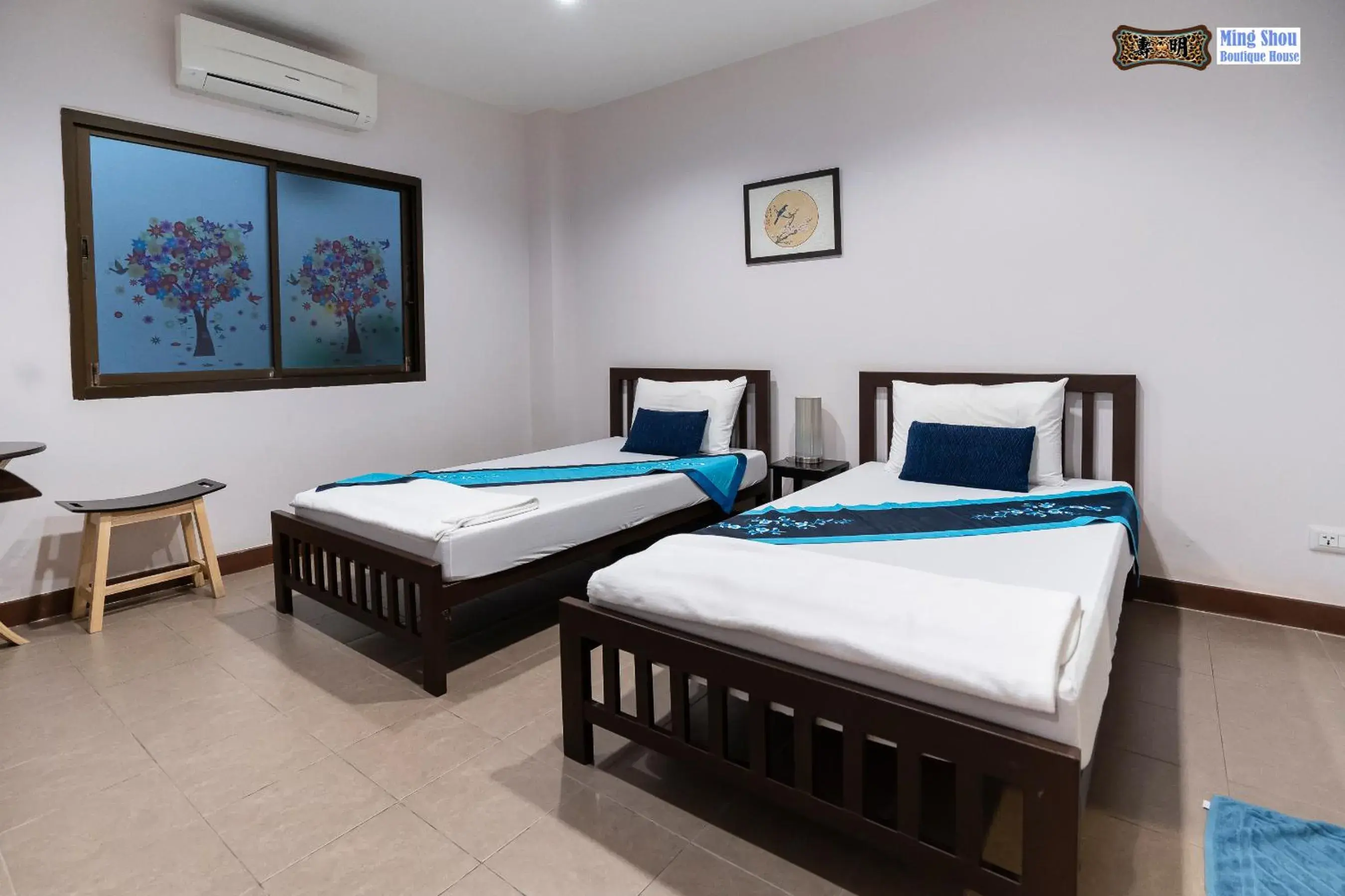 Bed in Ming Shou Boutique House Bed in Ming Shou Boutique House