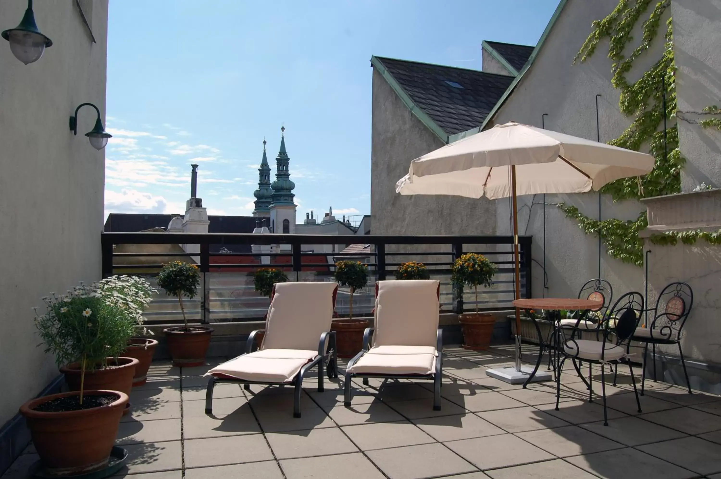 Balcony/Terrace in Hotel Kärntnerhof