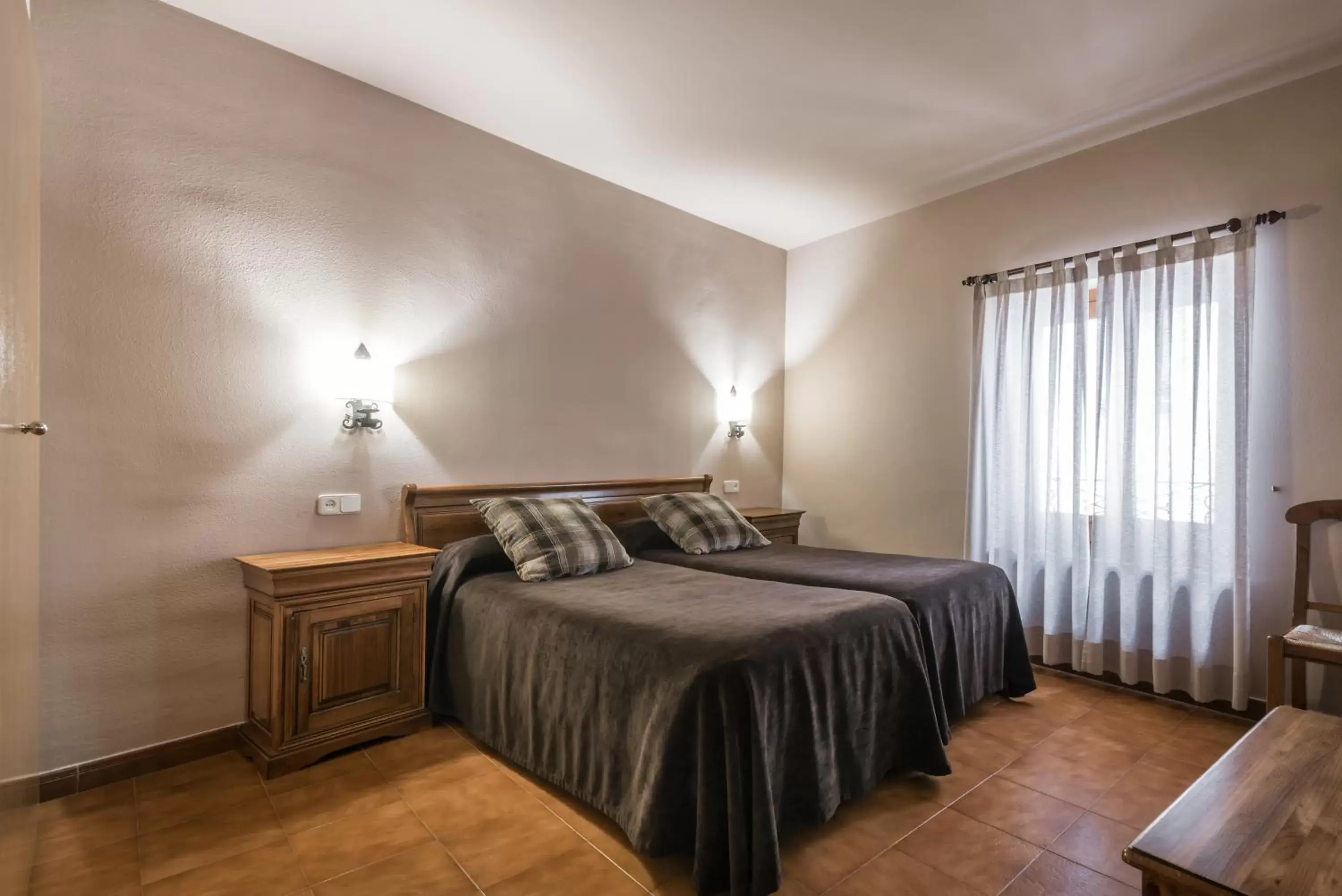 Bed in Riu Nere Mountain Apartments