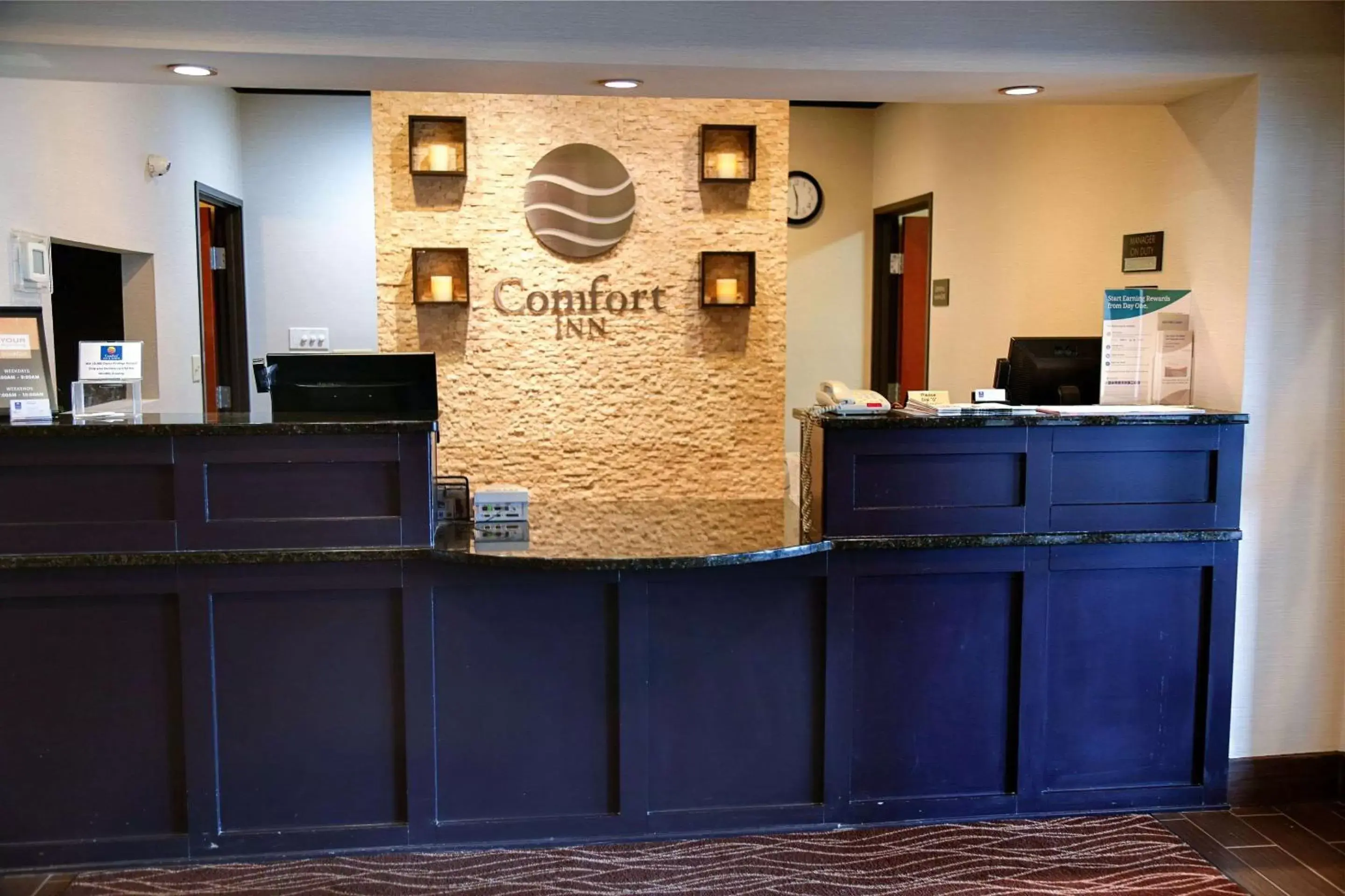 Lobby or reception, Lobby/Reception in Comfort Inn & Suites Grinnell near I-80