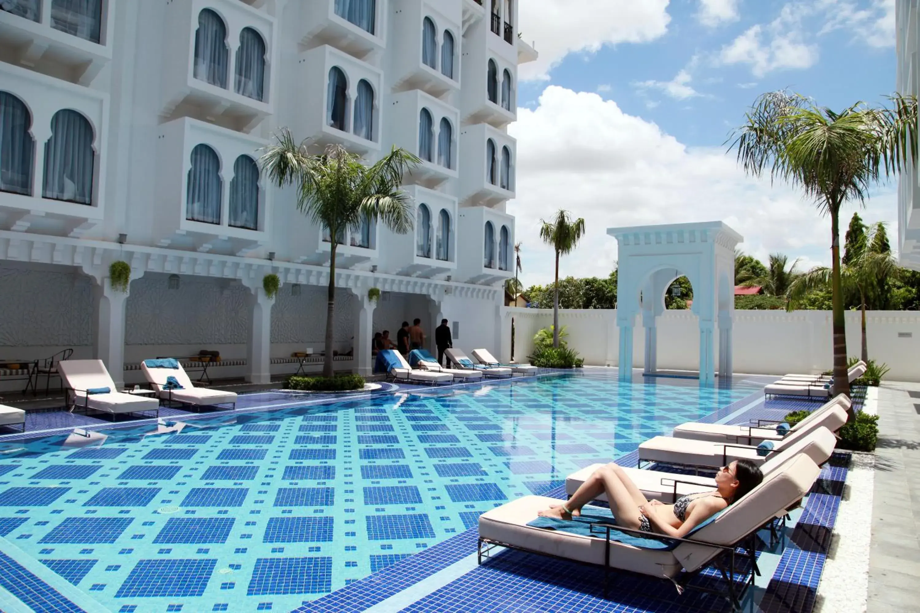 Pool view, Swimming Pool in Sarai Resort & Spa