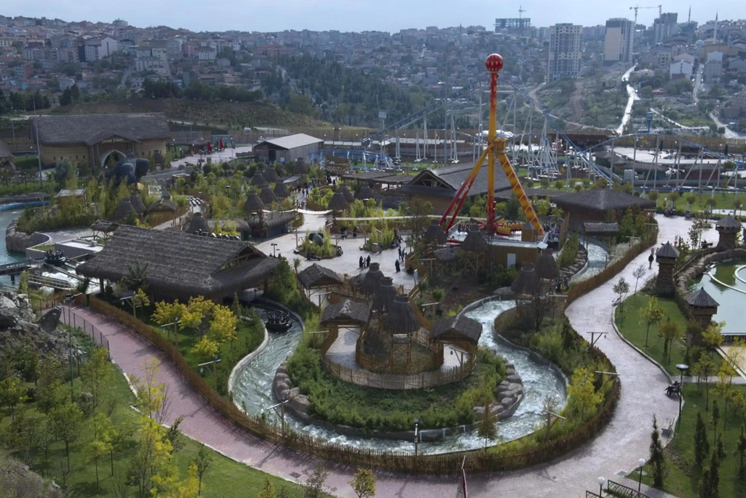 Area and facilities, Bird's-eye View in Vialand Palace Hotel