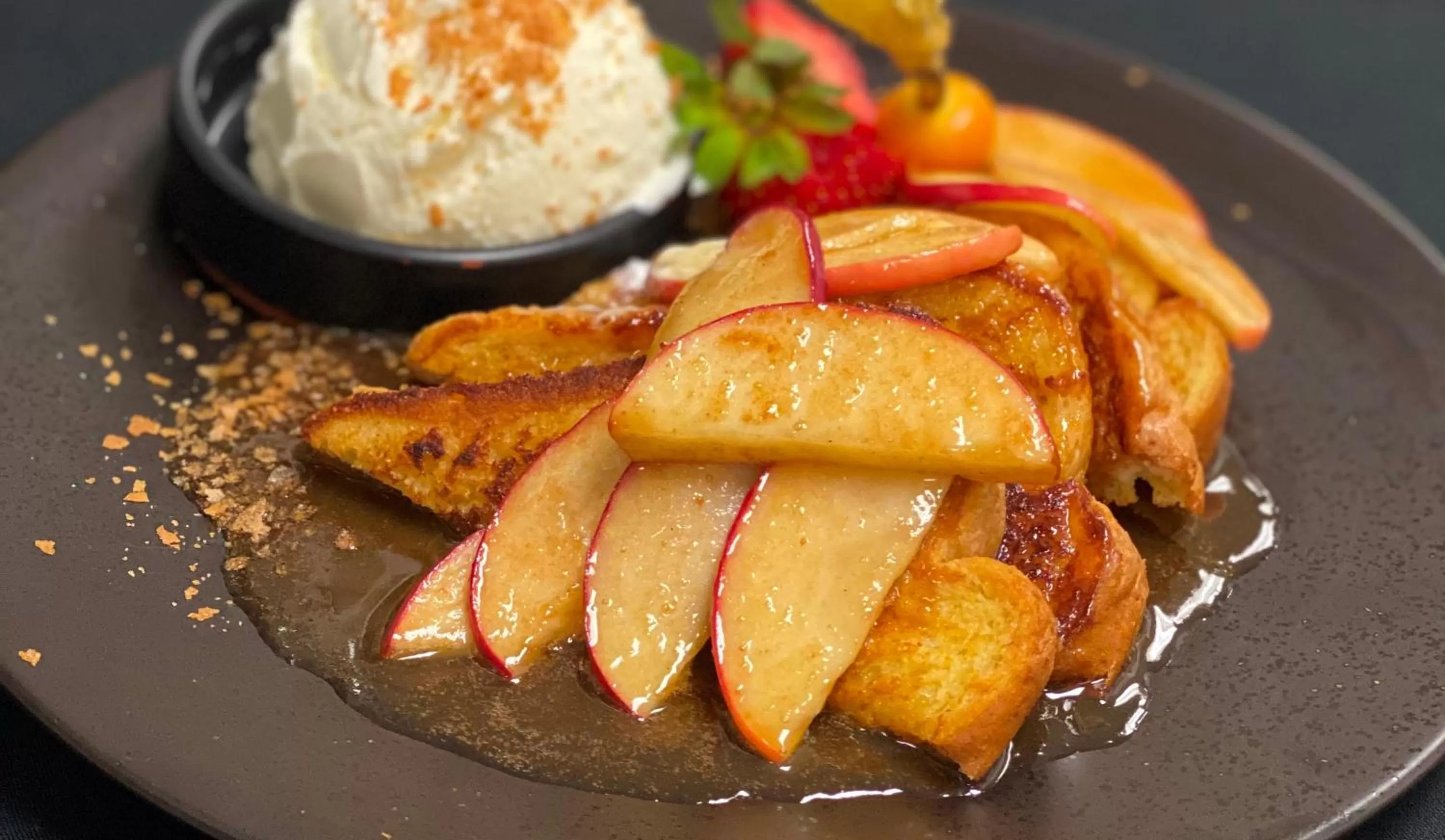 Food close-up in Auberge Godefroy