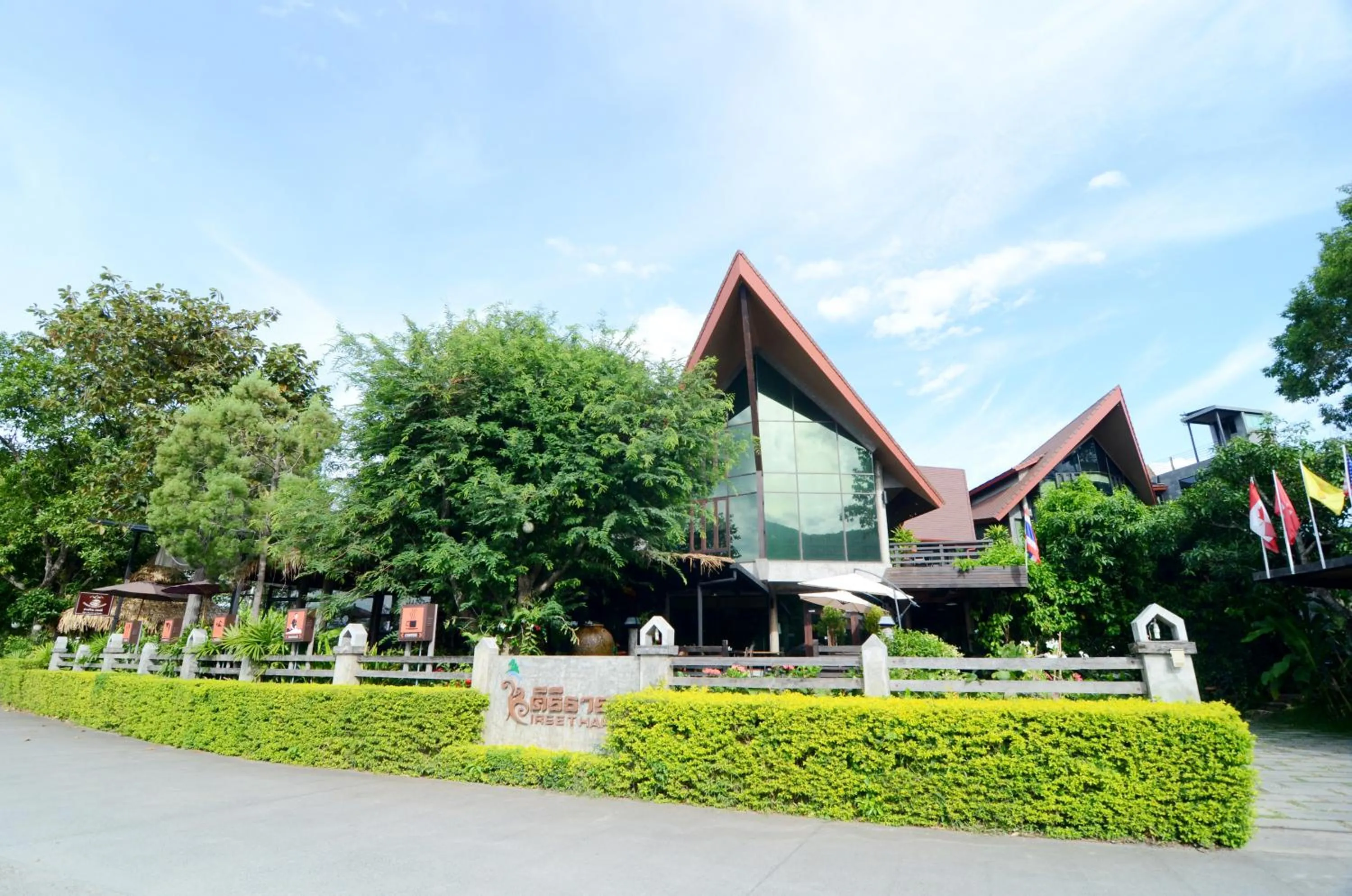 Facade/entrance in Kireethara Boutique Resort
