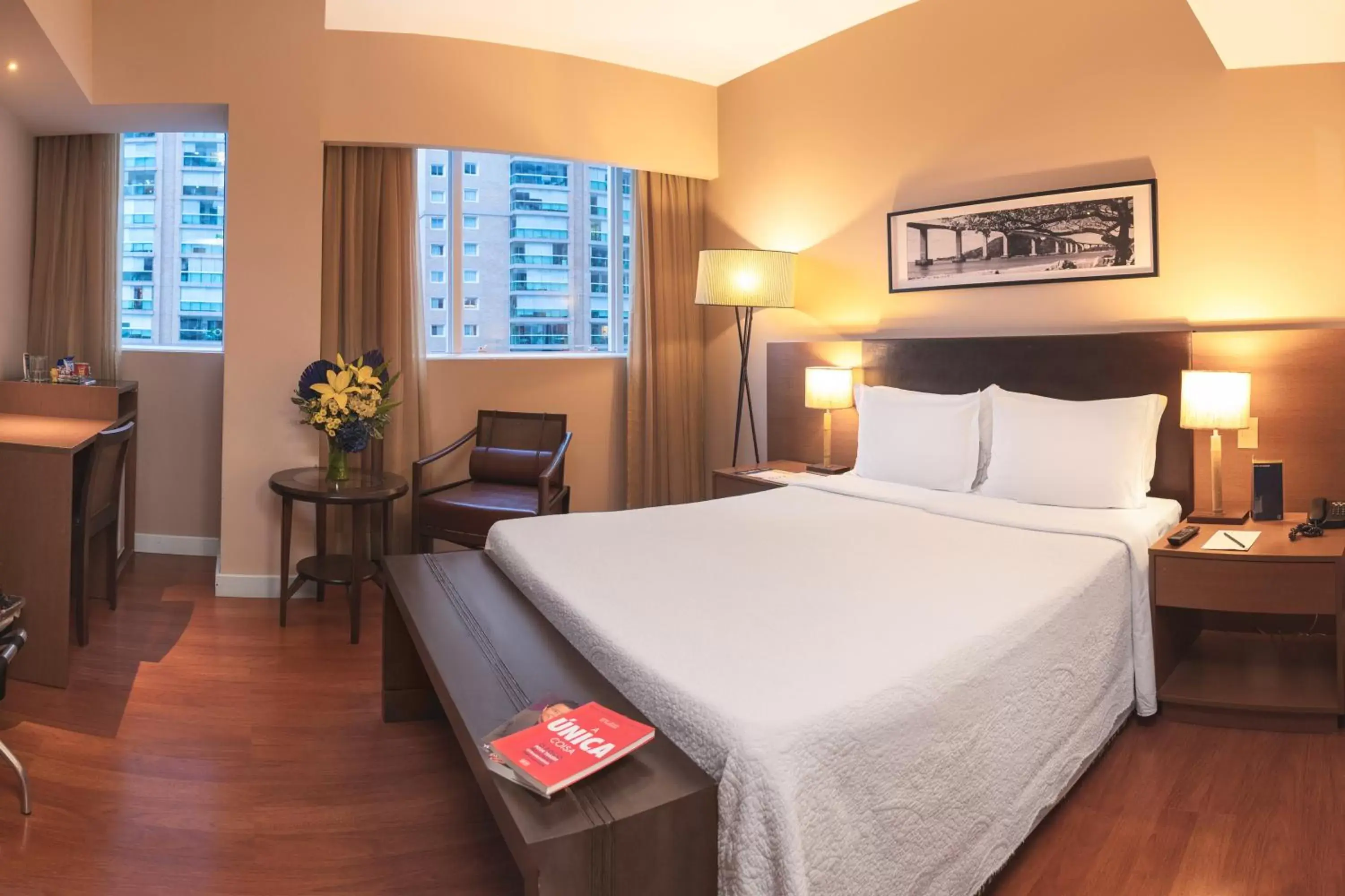 Bed in Golden Tulip Porto Vitória Bed in Golden Tulip Porto Vitória