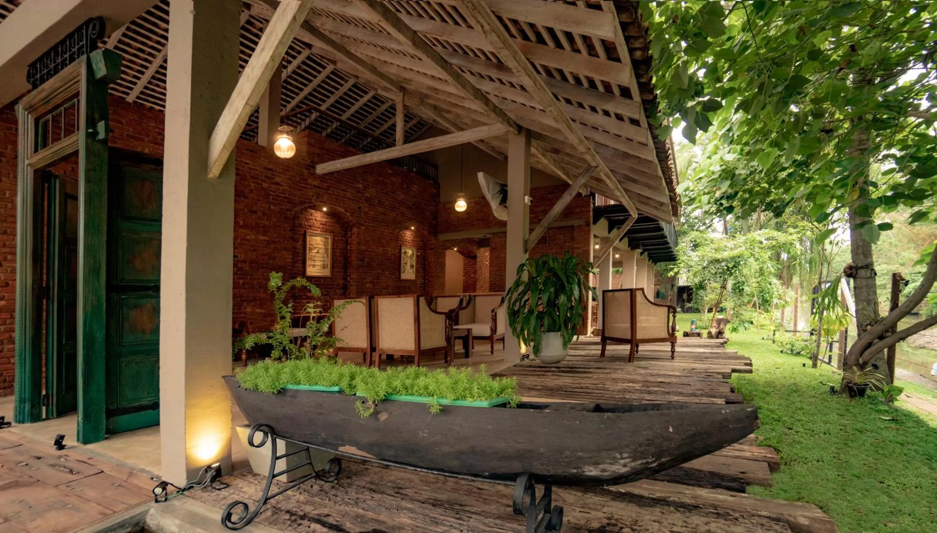 Restaurant/places to eat in Ayur Ayur Resort & Ayurveda Retreat