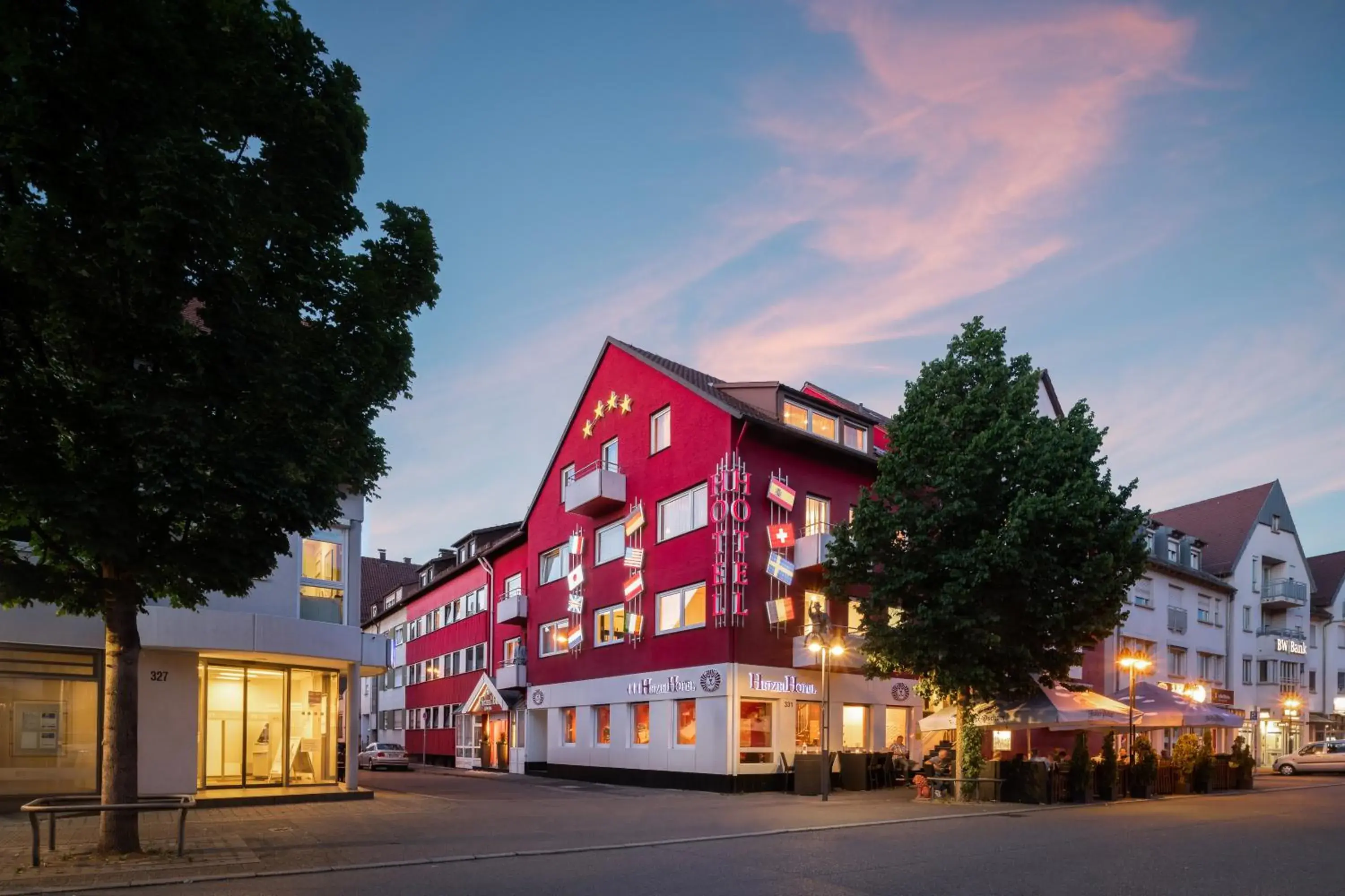 Restaurant/places to eat in Hetzel Hotel Stuttgart