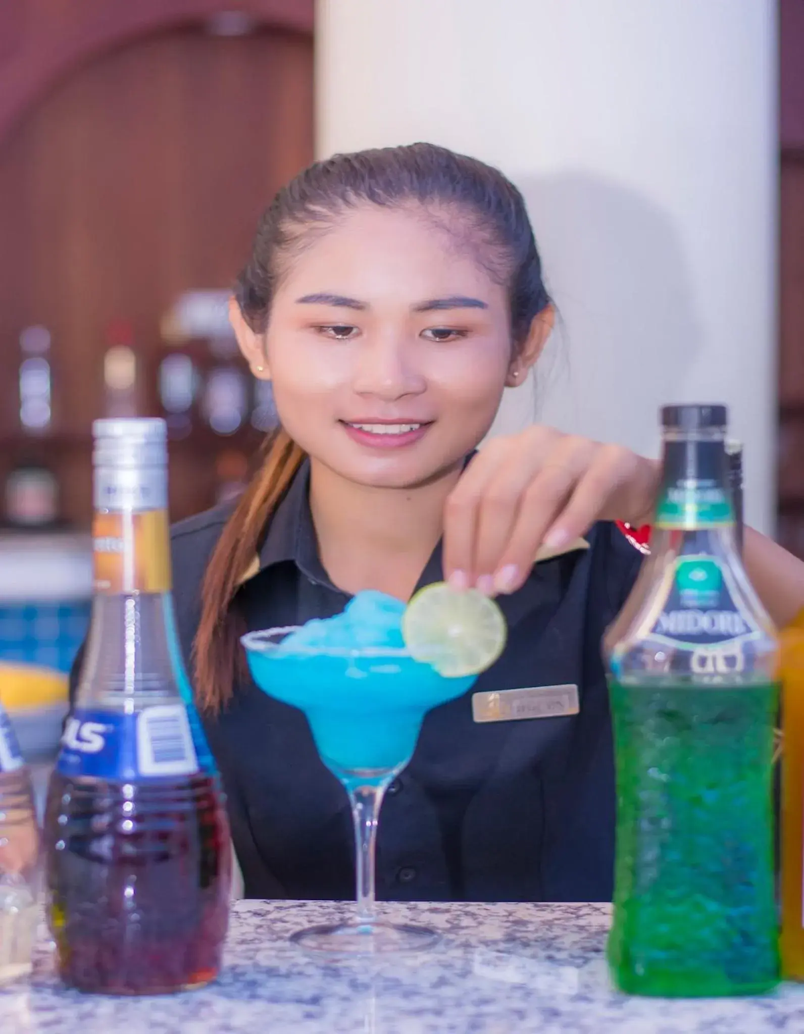 Drinks in Phnom Penh Era Hotel