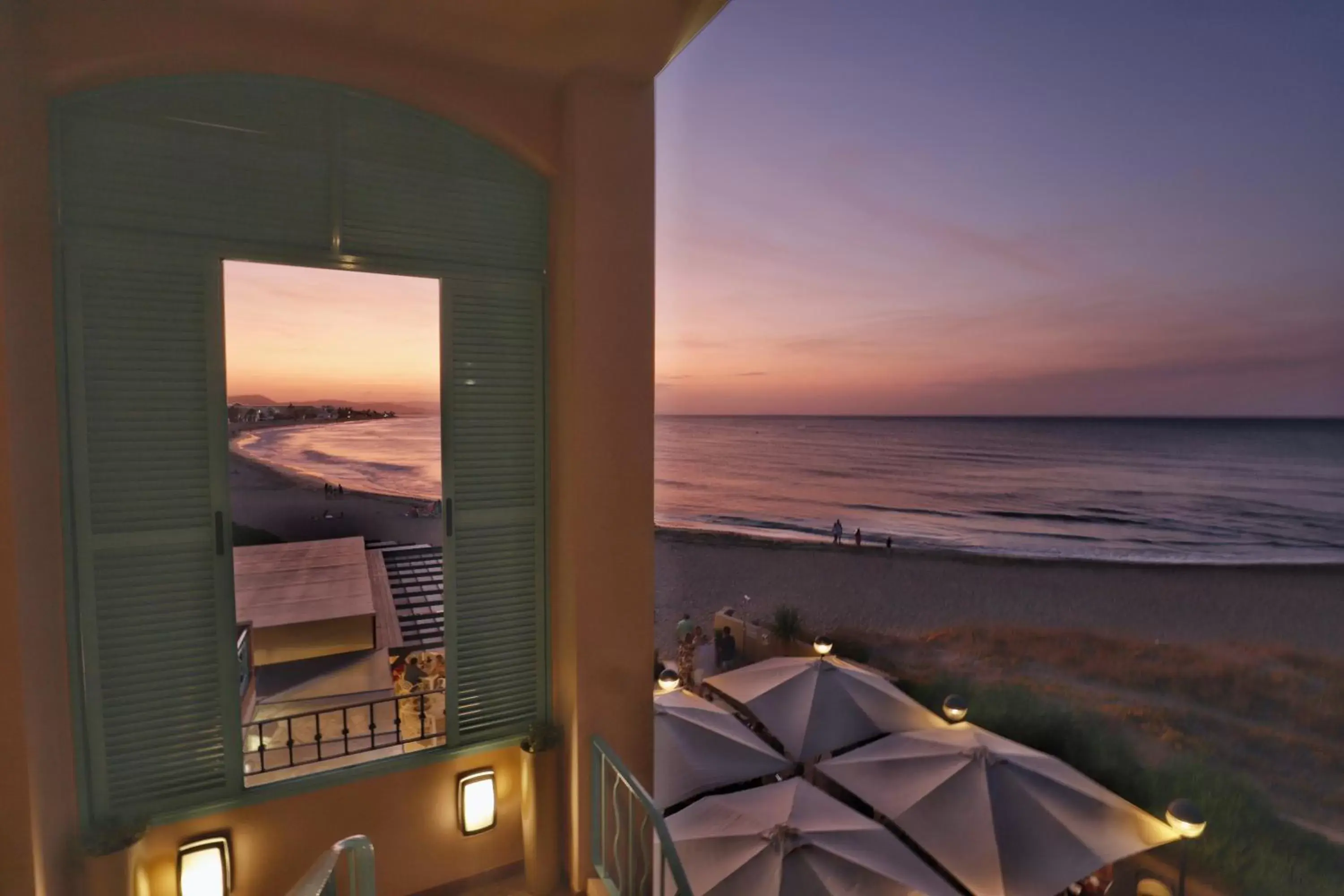 Sea view, Sunrise/Sunset in Hotel Noguera Mar