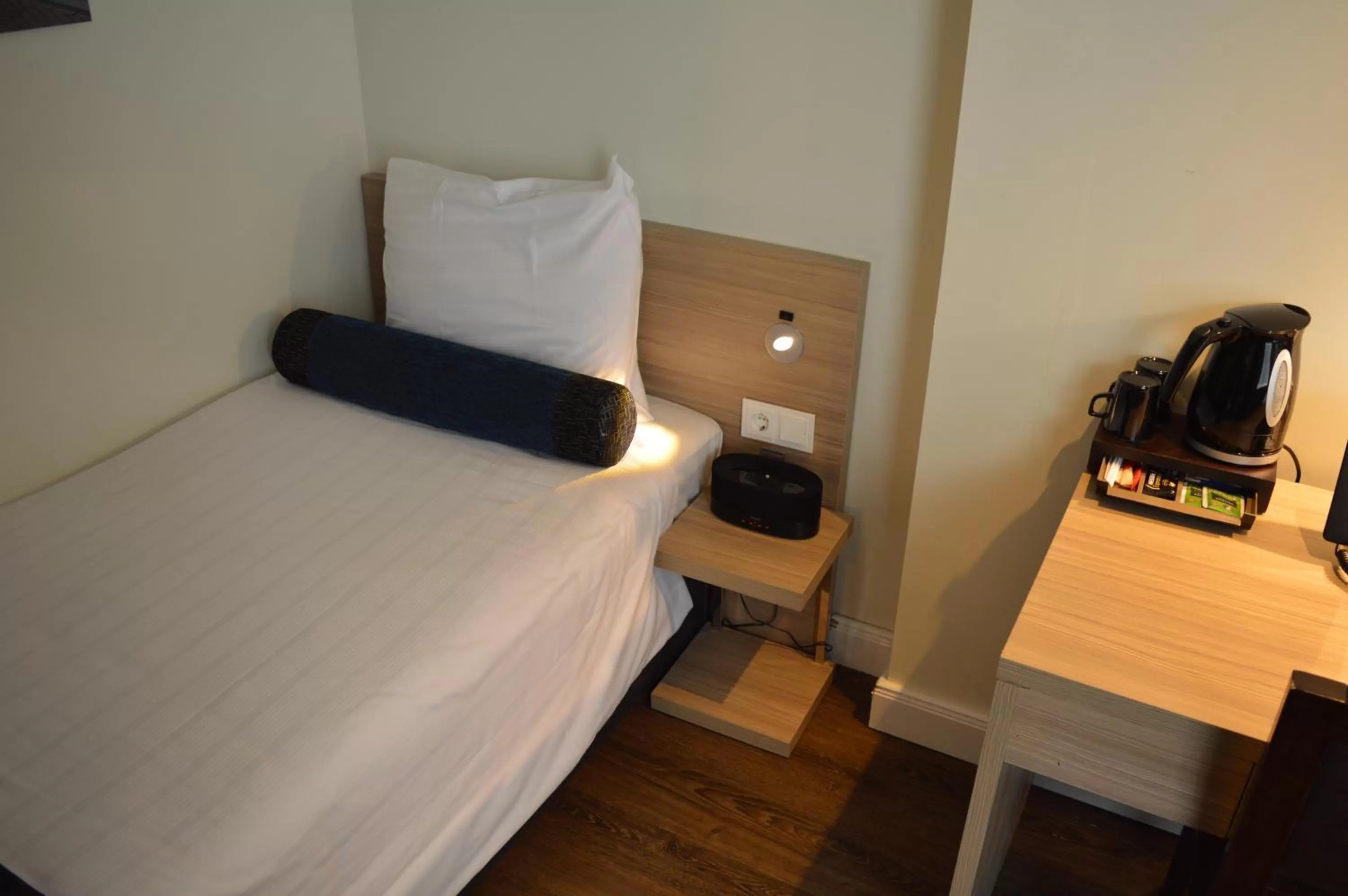 Bed in Hotel Library Amsterdam