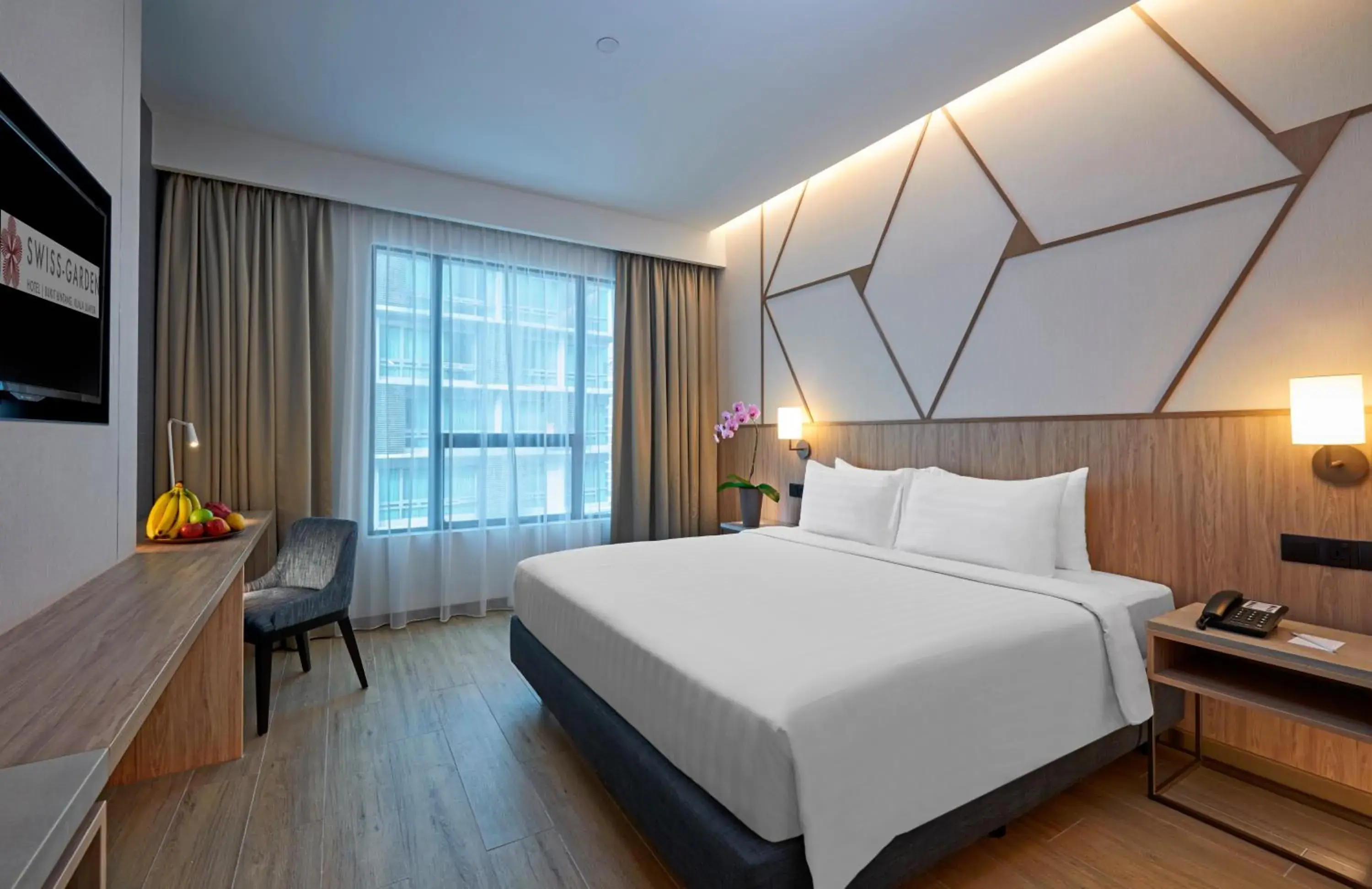 Bed in Swiss-Garden Hotel Bukit Bintang Kuala Lumpur