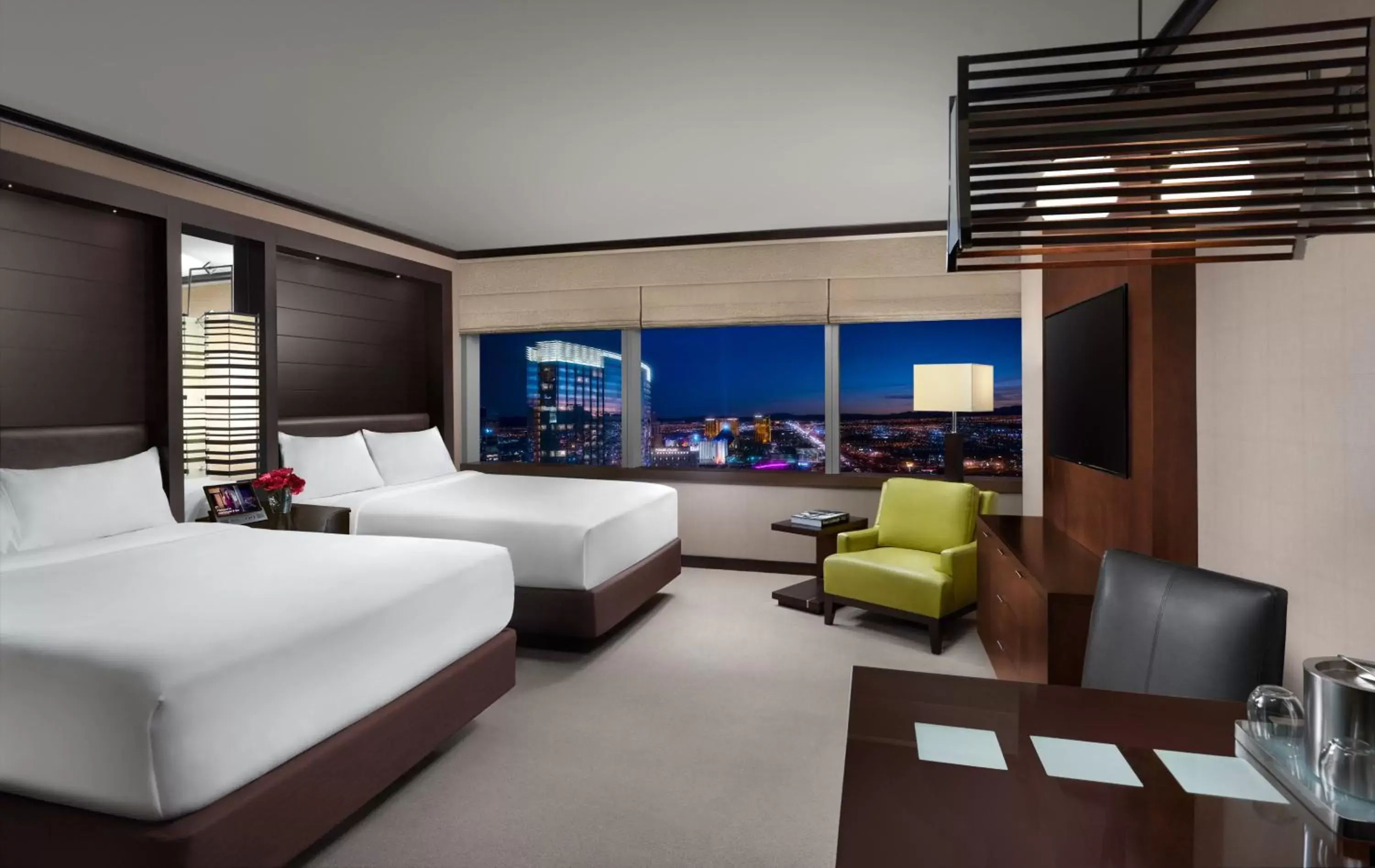 Bedroom in Vdara Hotel & Spa at ARIA Las Vegas