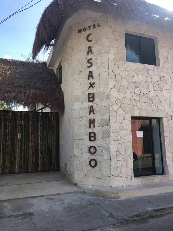 Property Logo/Sign in Hotel Casa Bamboo