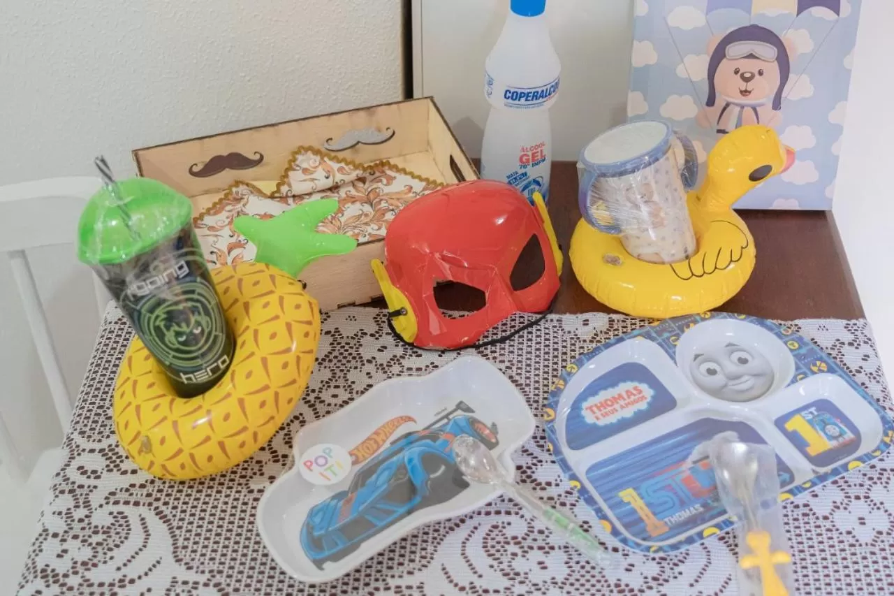 kitchen in Pousada Recanto da Família