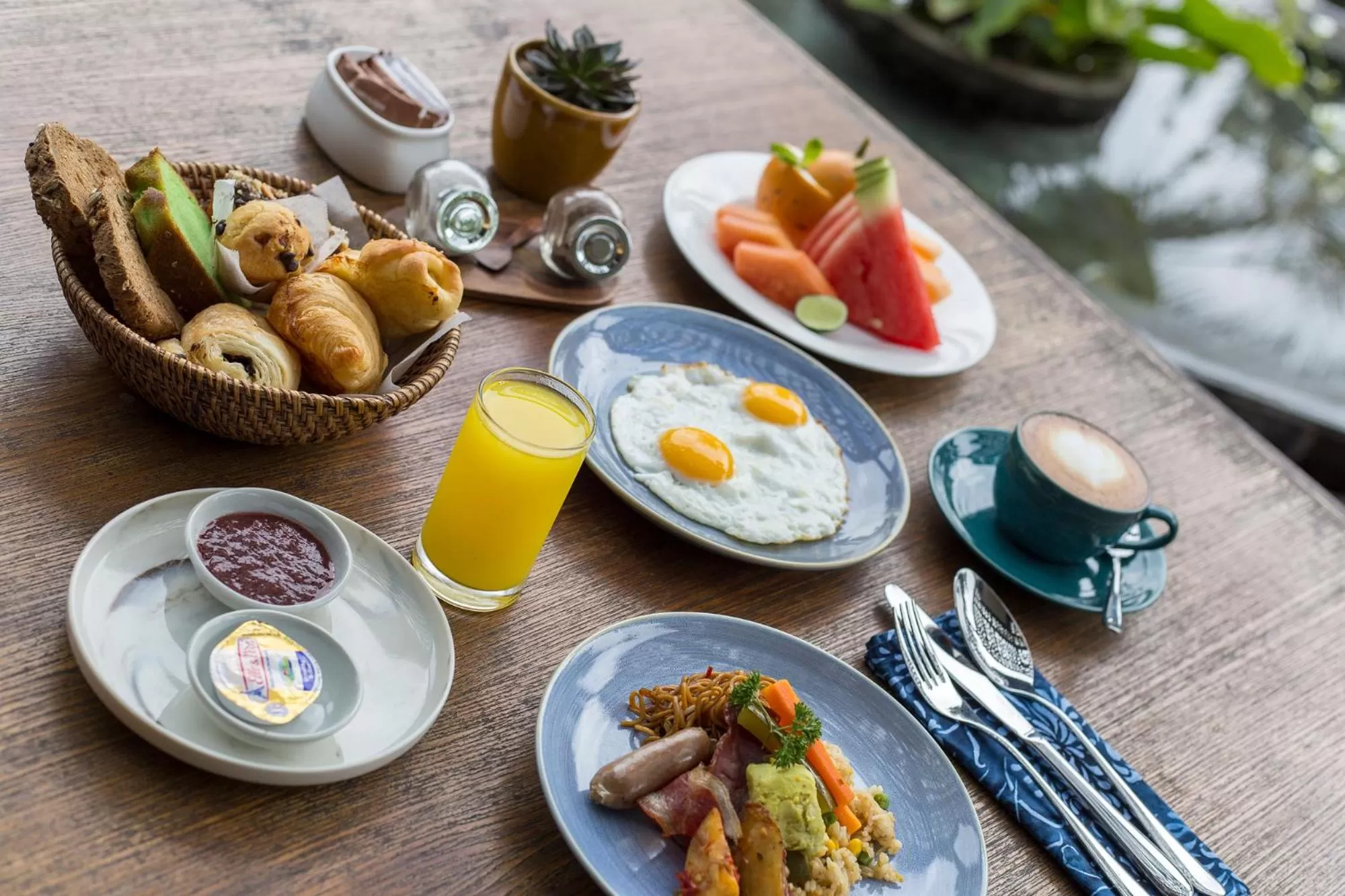 Breakfast in Plataran Ubud Hotel & Spa - CHSE Certified