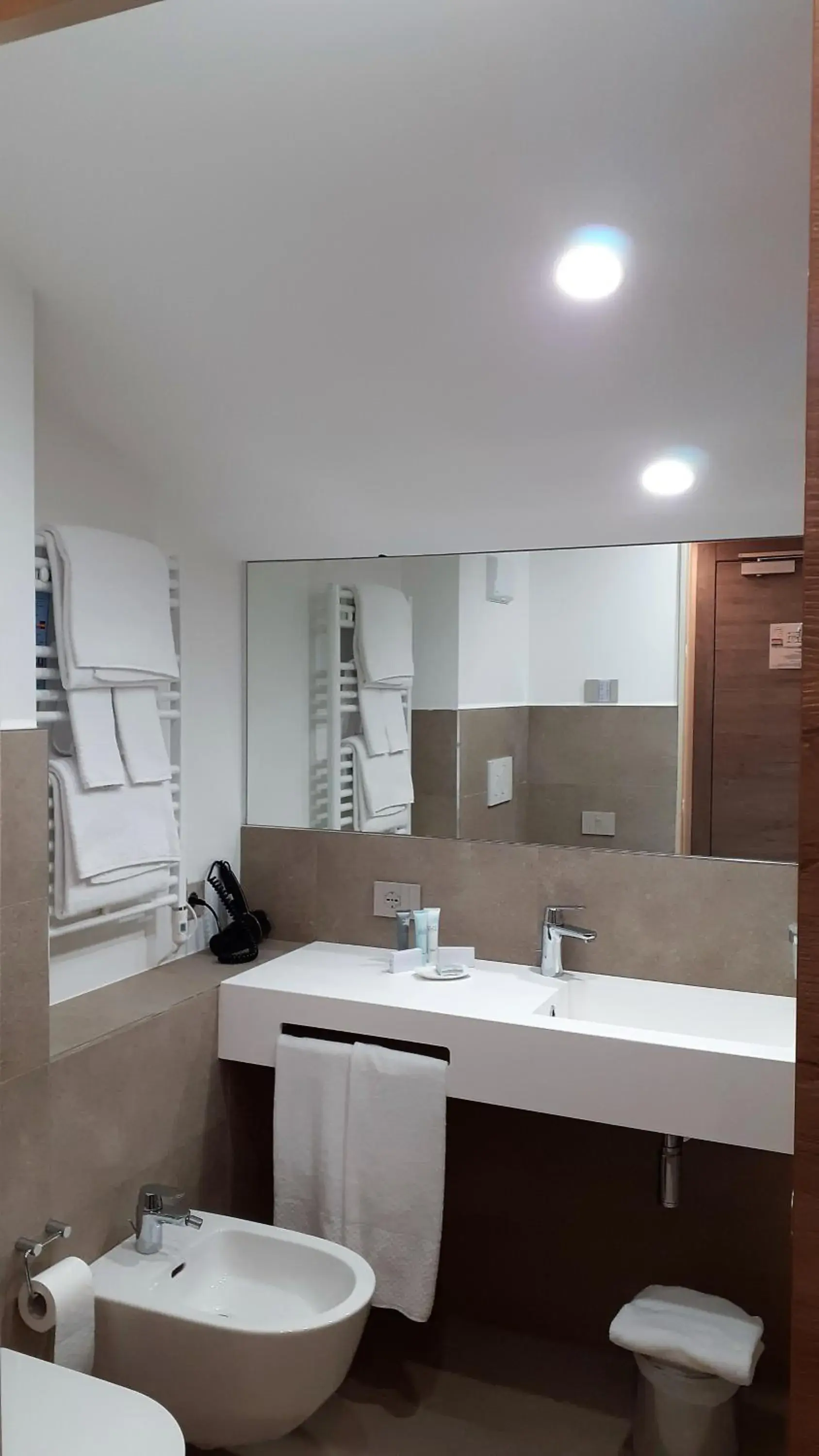 Bathroom in Livì Family Hotel