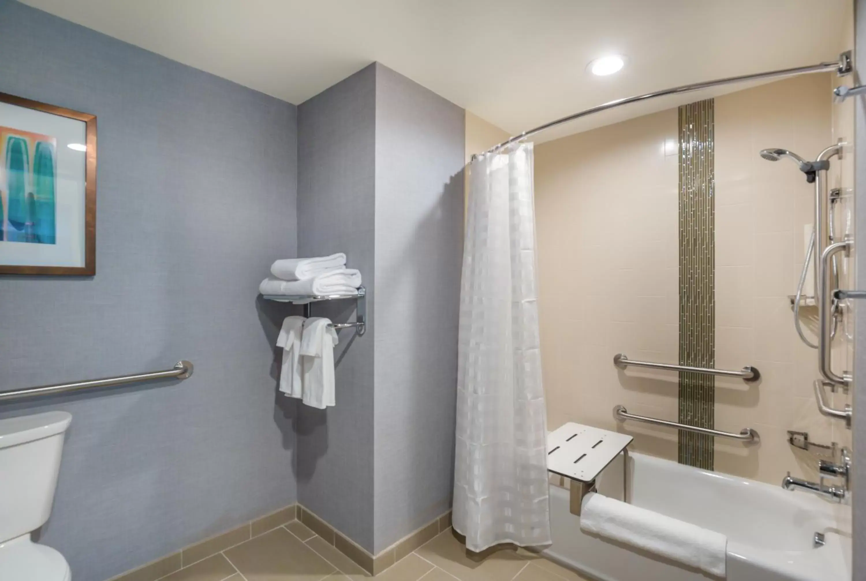 Shower, Bathroom in Hyatt Place Hampton Convention Center