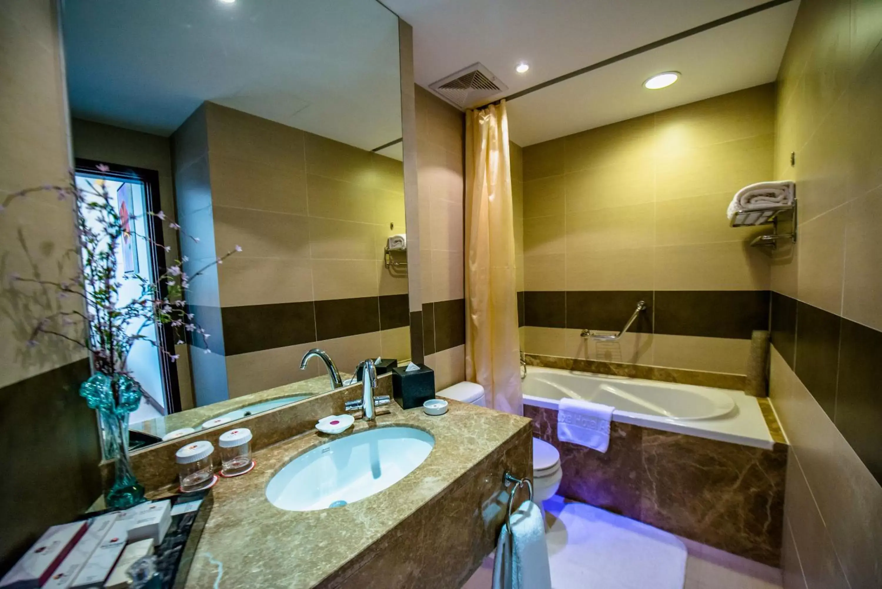 Bathroom in Beijing Palace Soluxe Hotel Astana