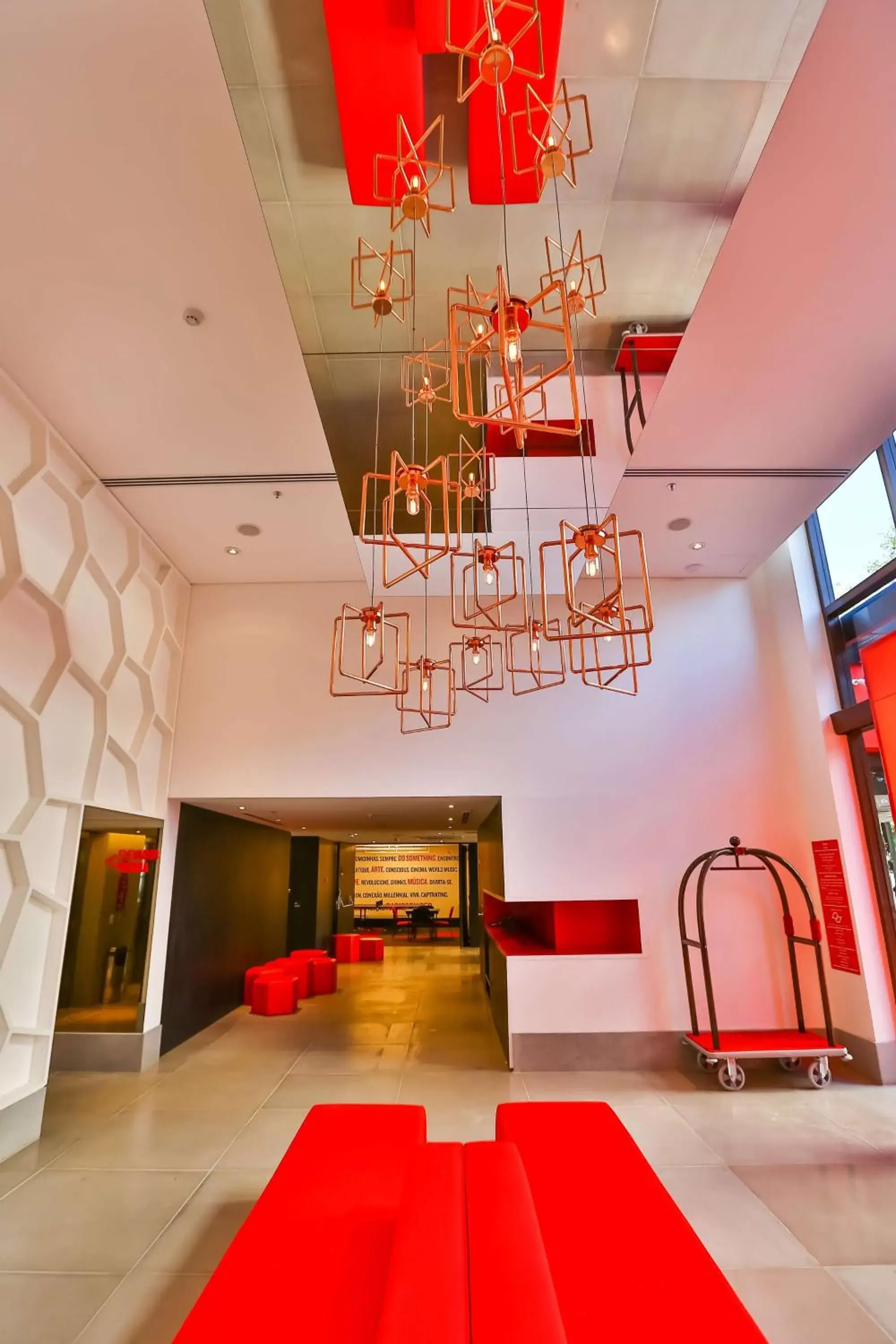 Lobby or reception, Fitness Center/Facilities in Radisson RED Campinas