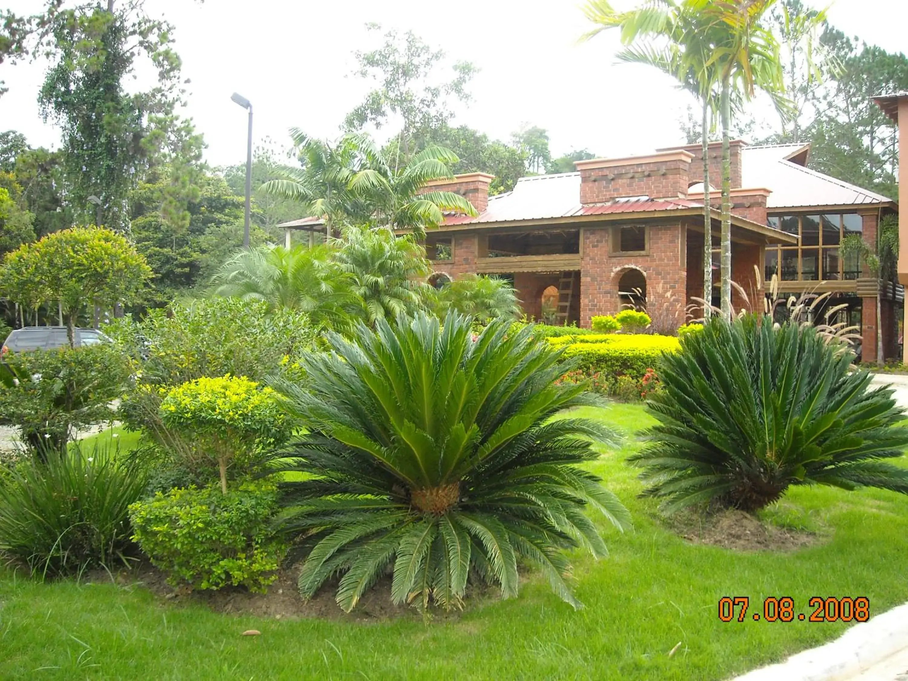 Garden in Hotel Gran Jimenoa