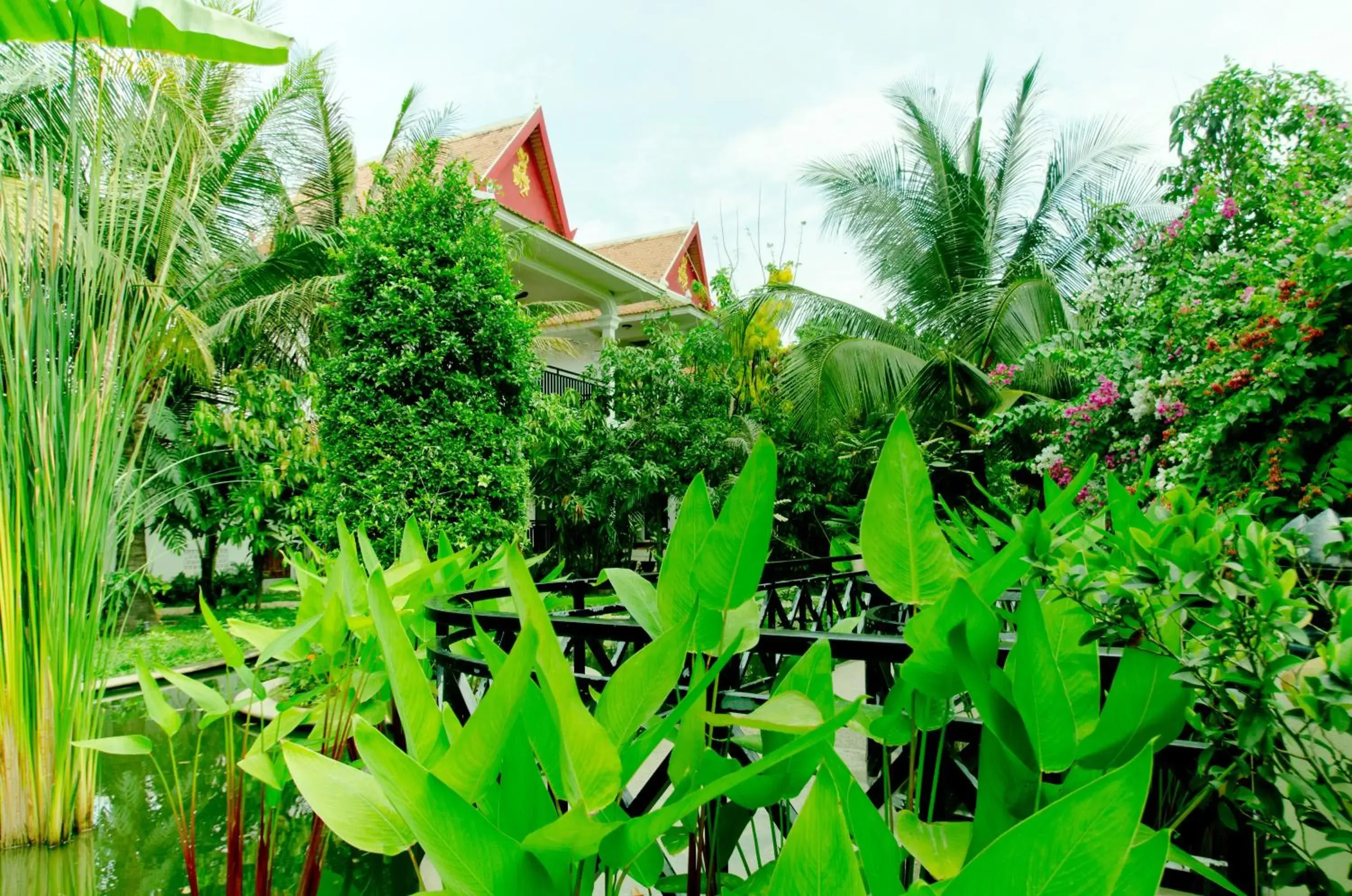 Garden, Property Building in Sonalong Boutique Village and Resort