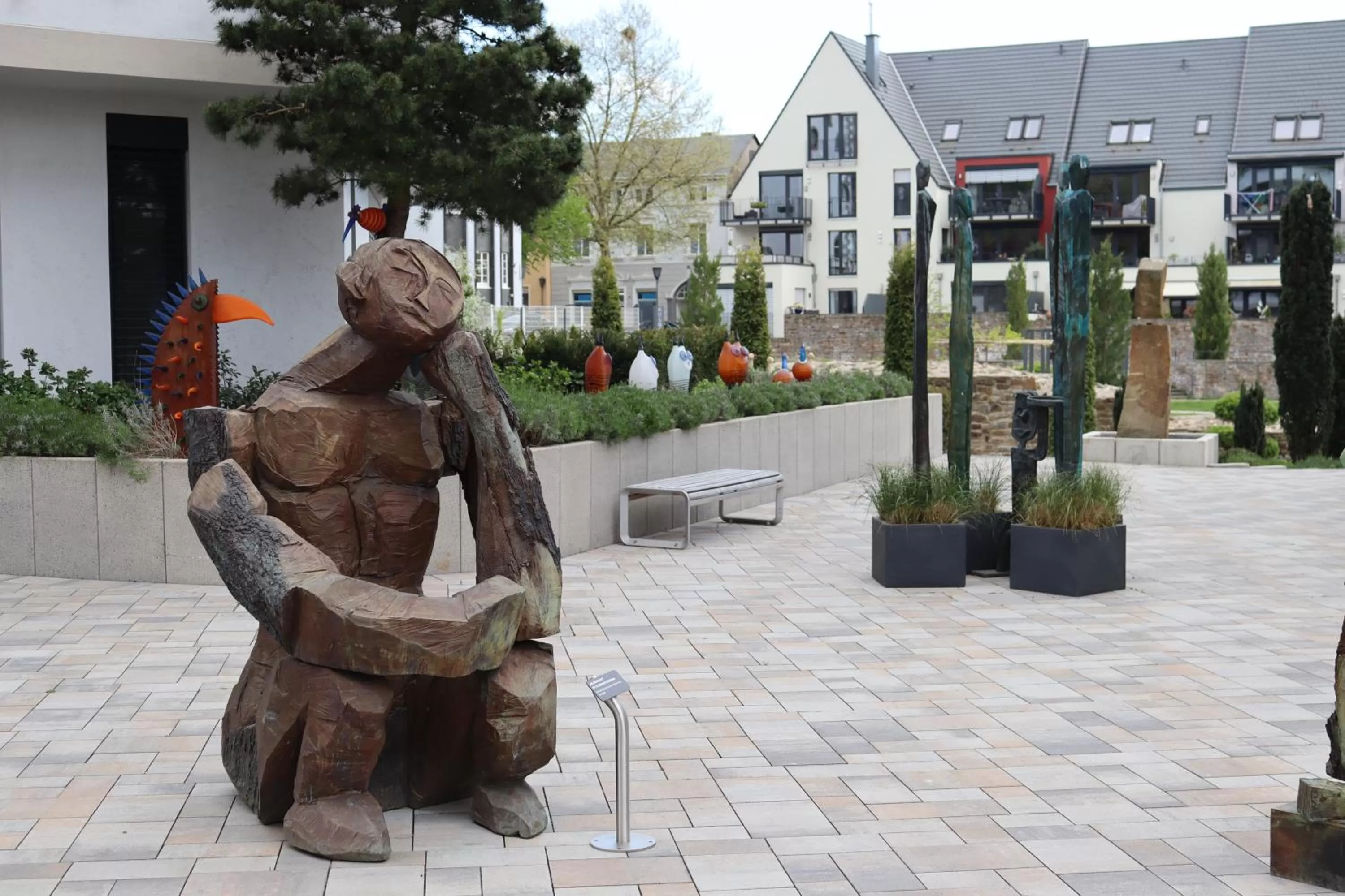 Garden view in EINSTEIN Hotel am Römerpark