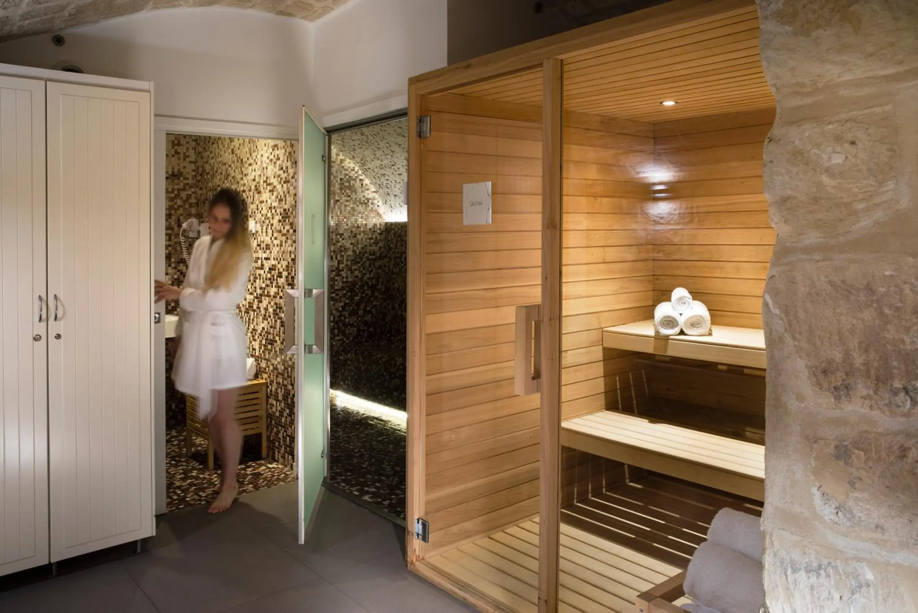Sauna in Hotel R De Paris - Boutique Hotel