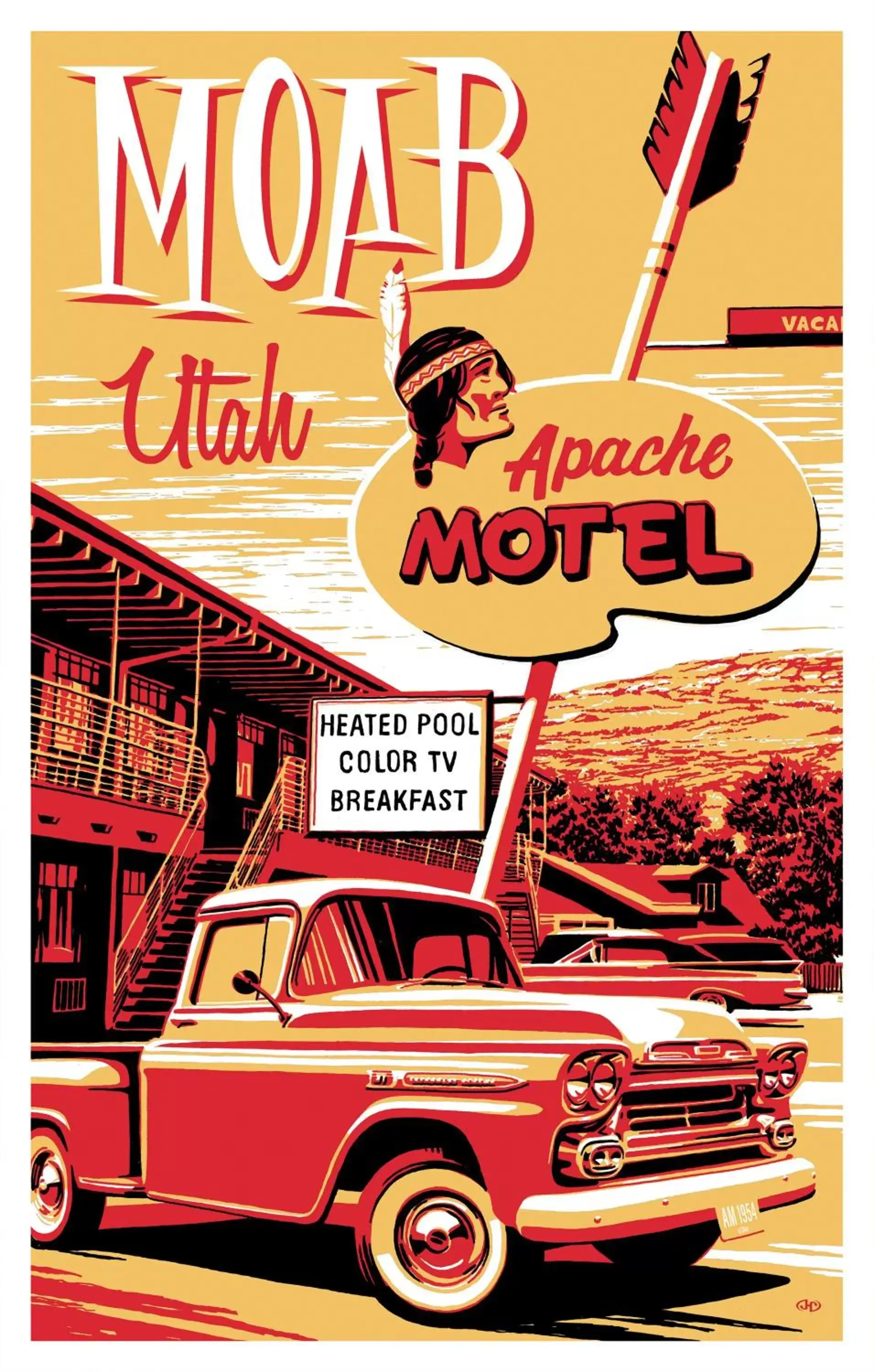 Property logo or sign in Apache Motel